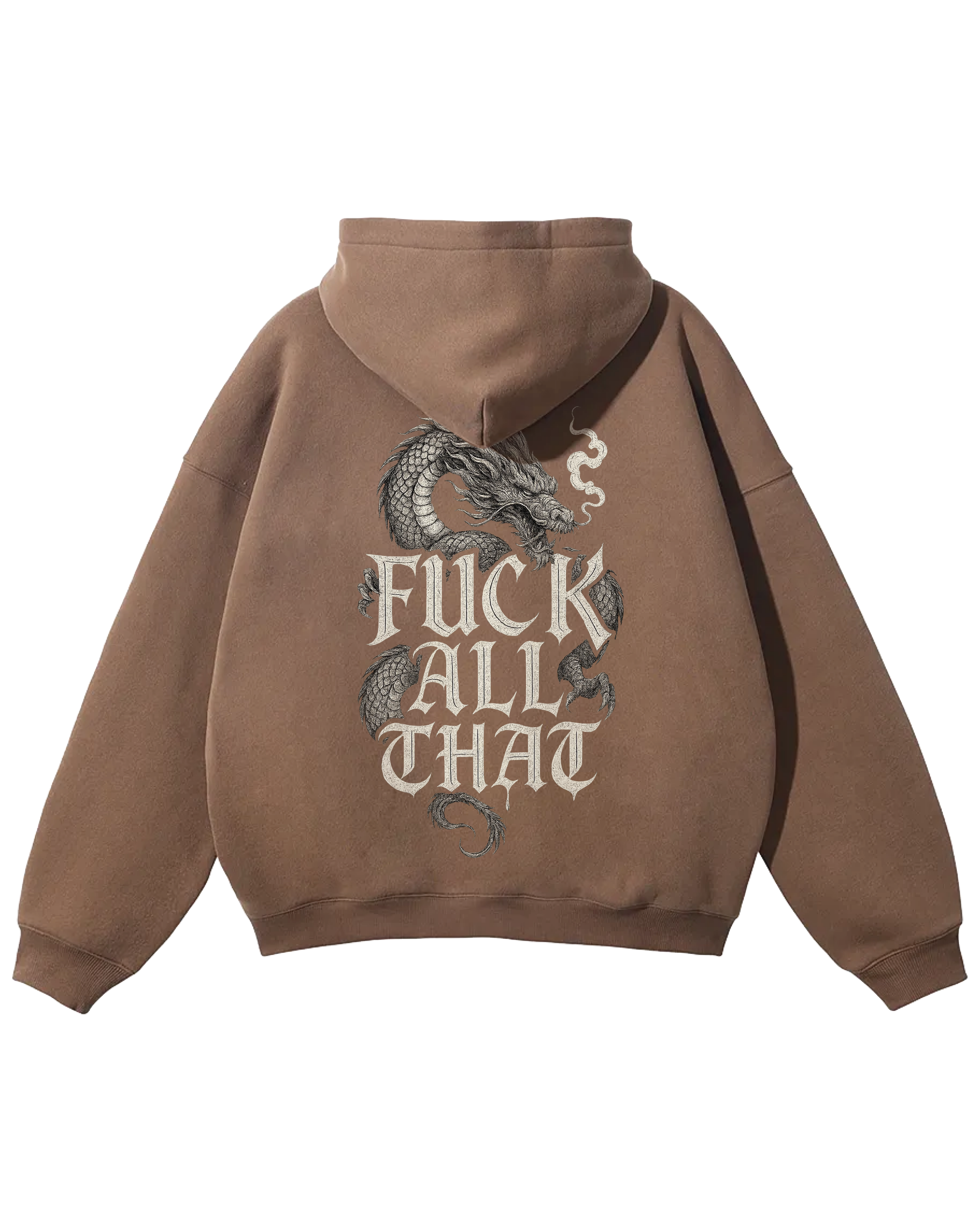 Fuck All That Oversize Fleece Hoodie