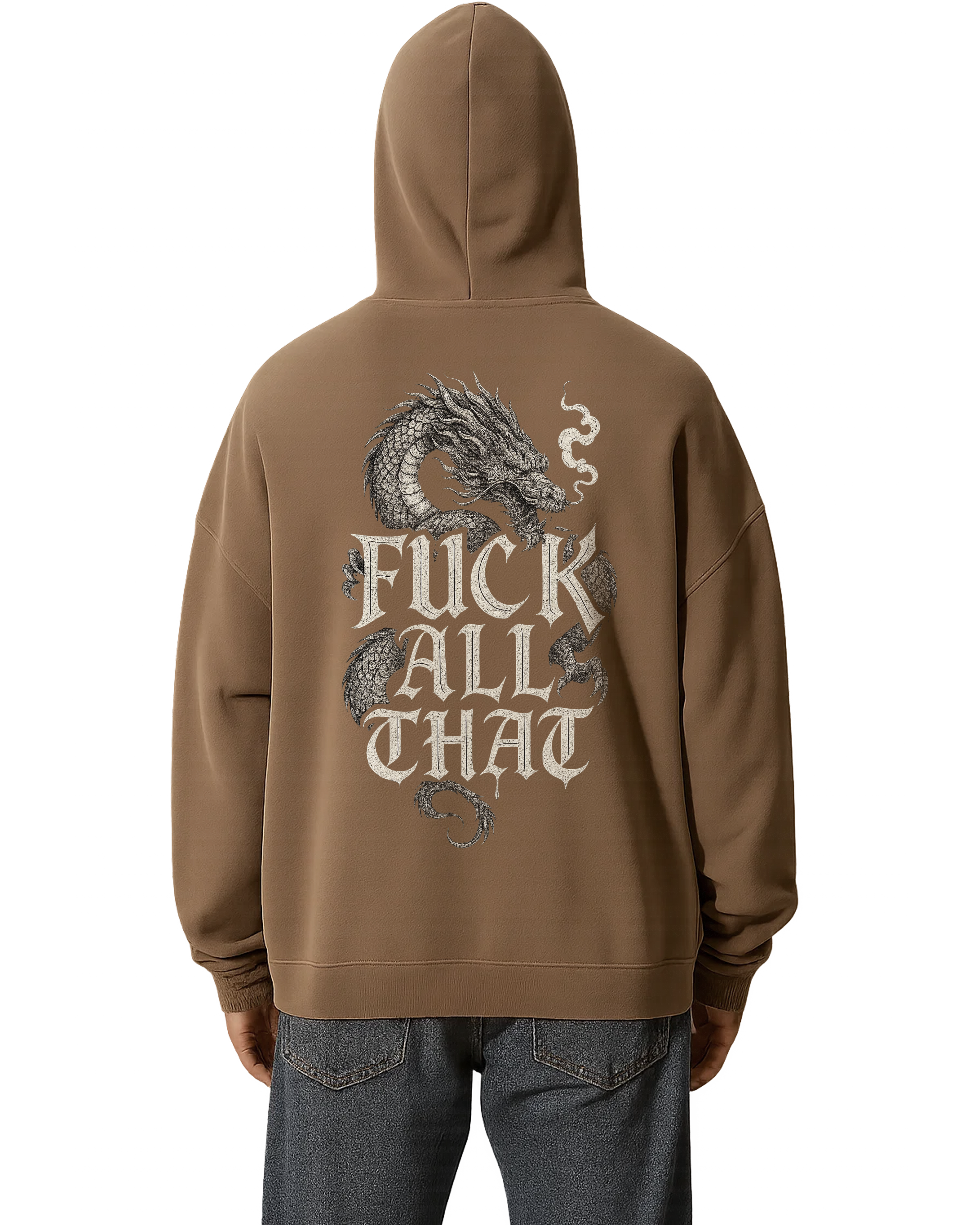 Fuck All That Oversize Fleece Hoodie