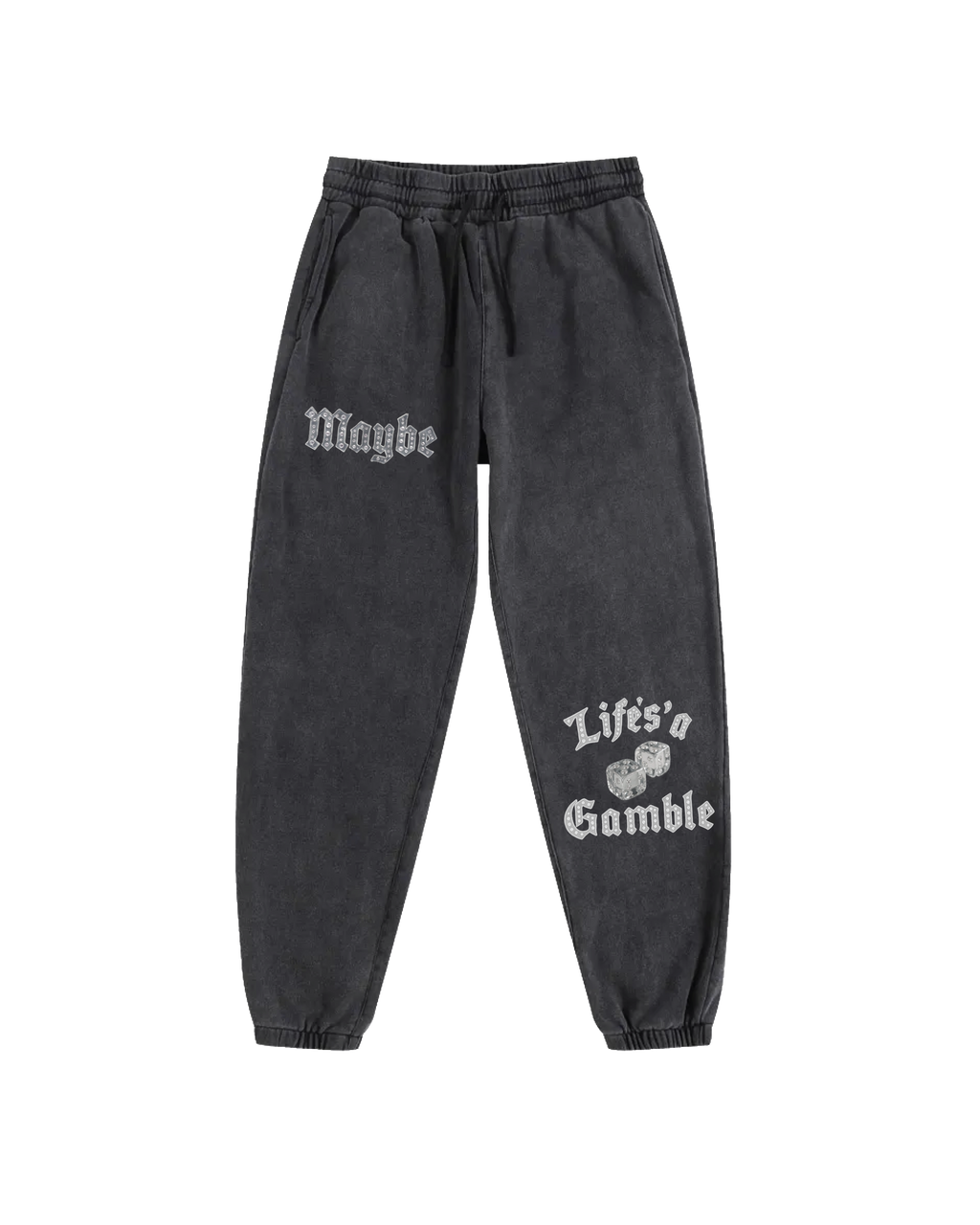 Life's a Gamble Enzyme Washed Sweatpants