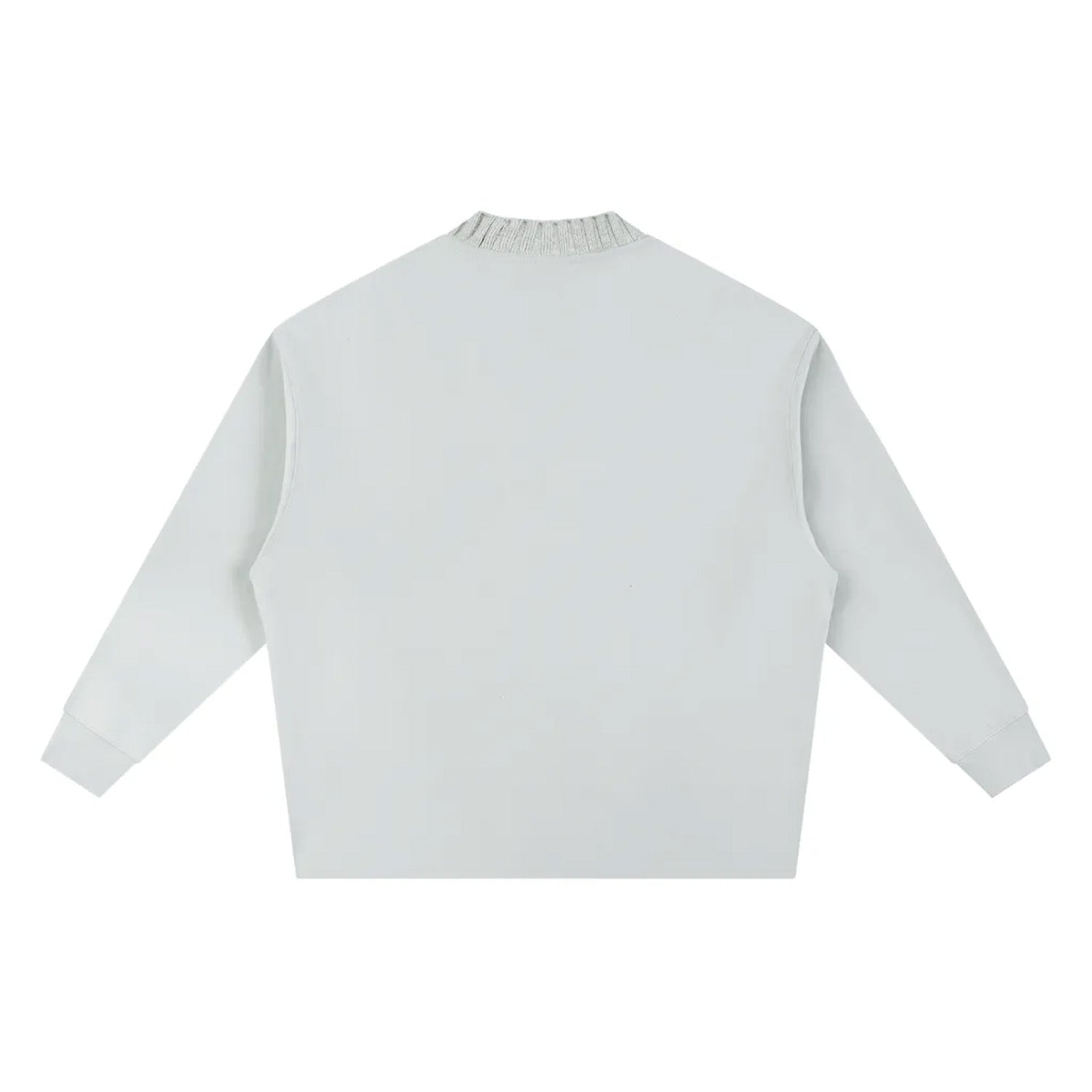 EVERYDAY Knitted Round Neck Oversize Sweatshirt