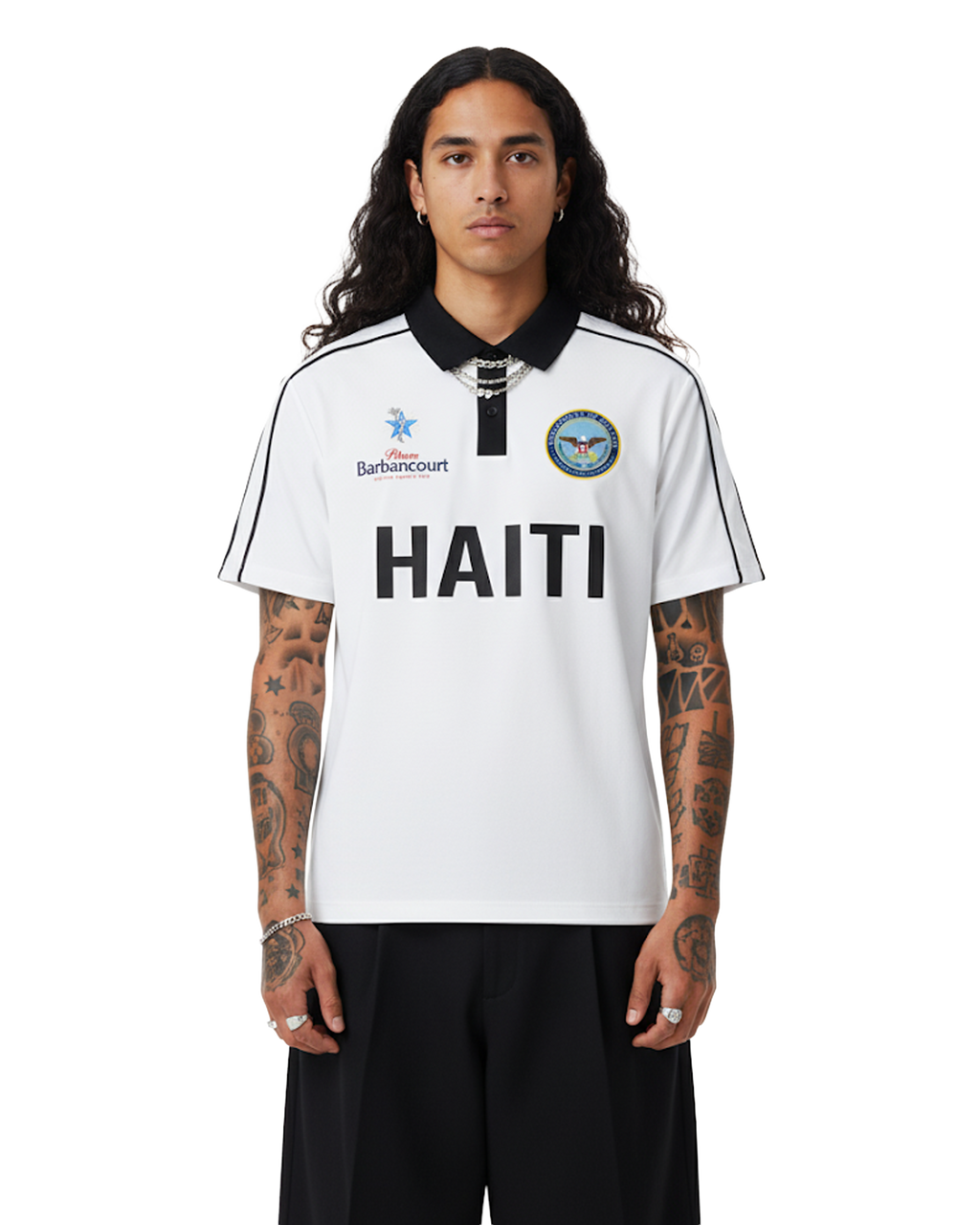 HAITI Short-Sleeve Polo Jersey