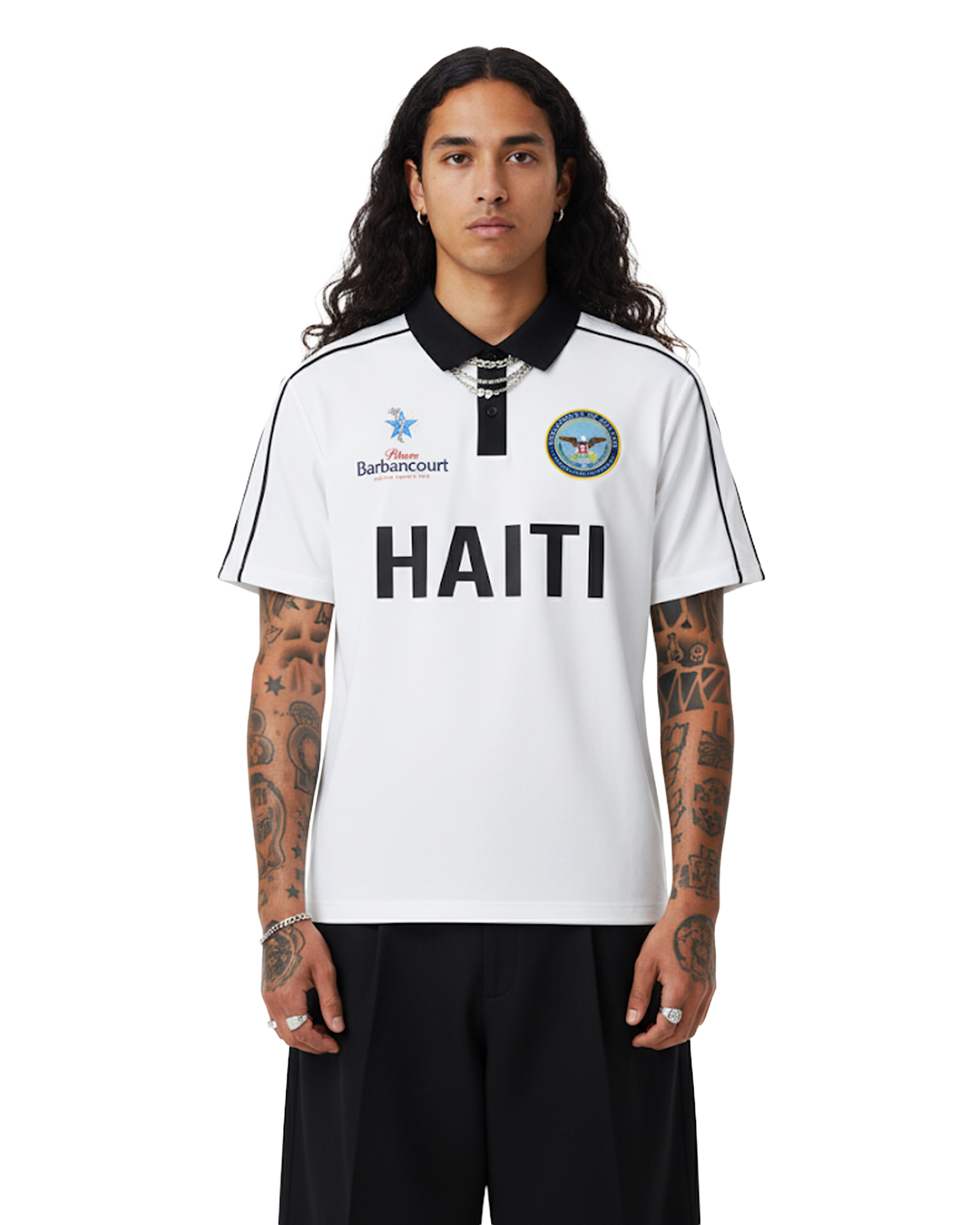 HAITI Short-Sleeve Polo Jersey