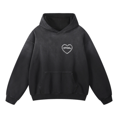 Lonely Hearts Club Handcrafted Drop Shoulder Oversized Hoodie