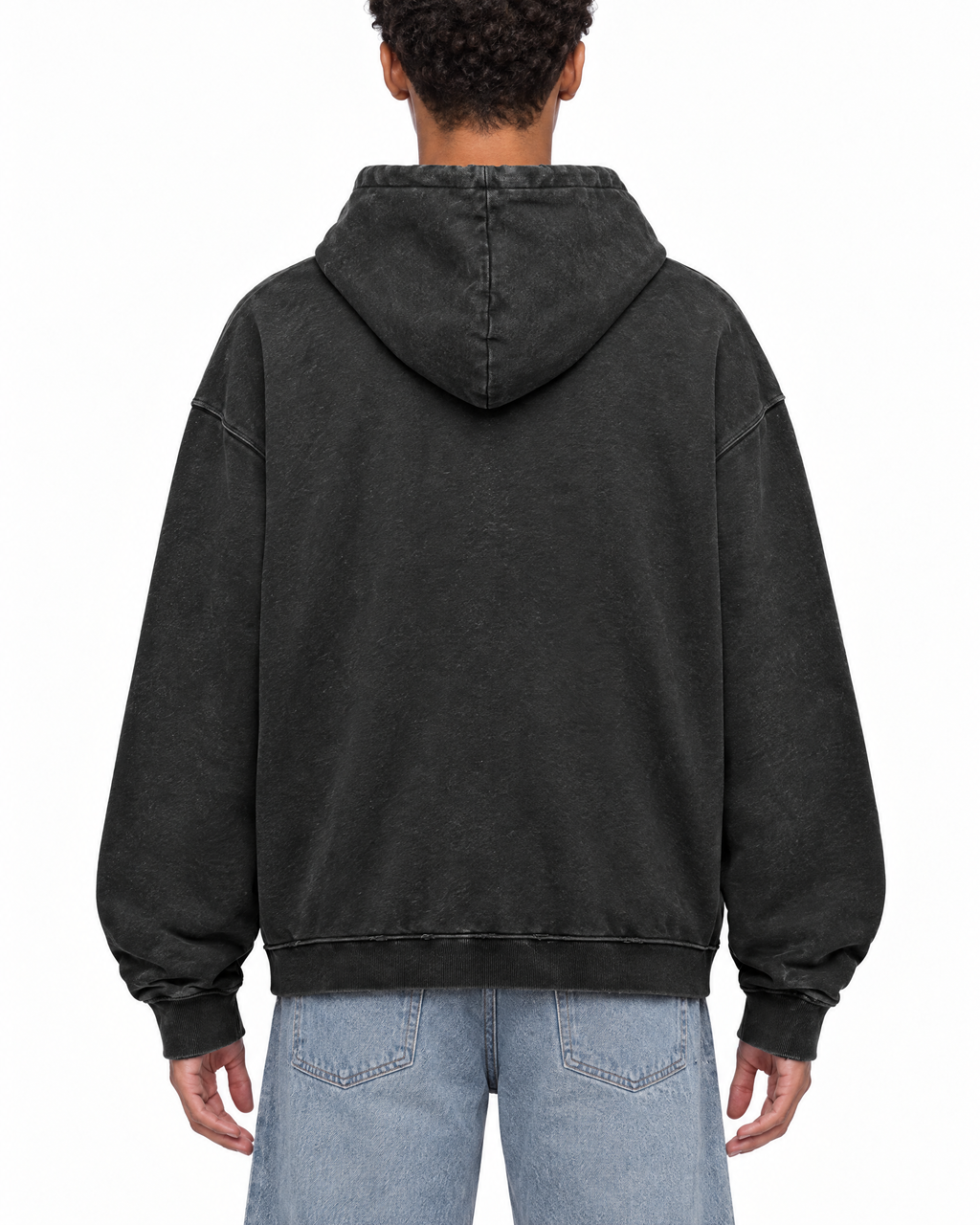 Psycho Hoodie on model, back