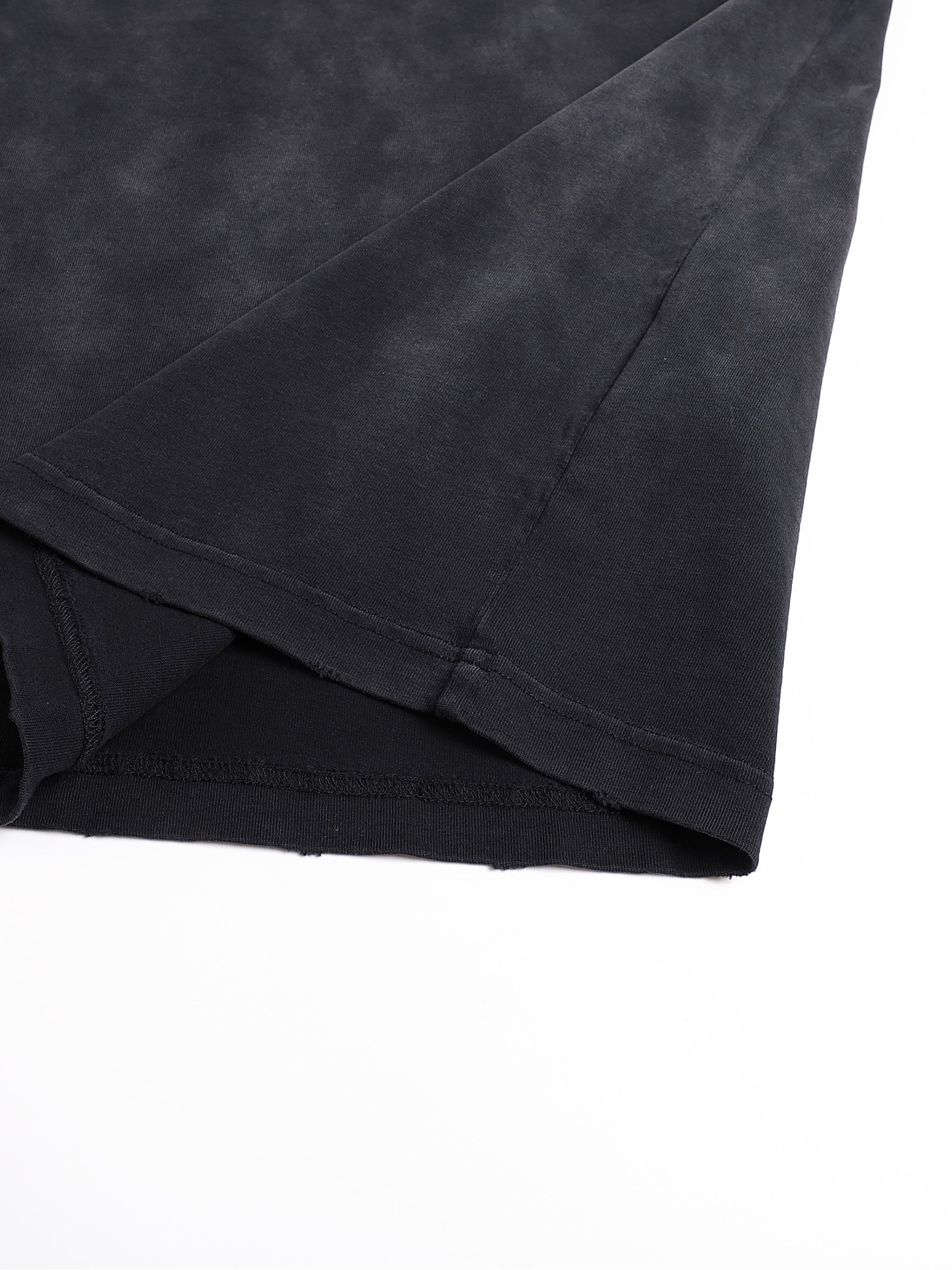 Mathilda Washed Hand-Frayed Tee