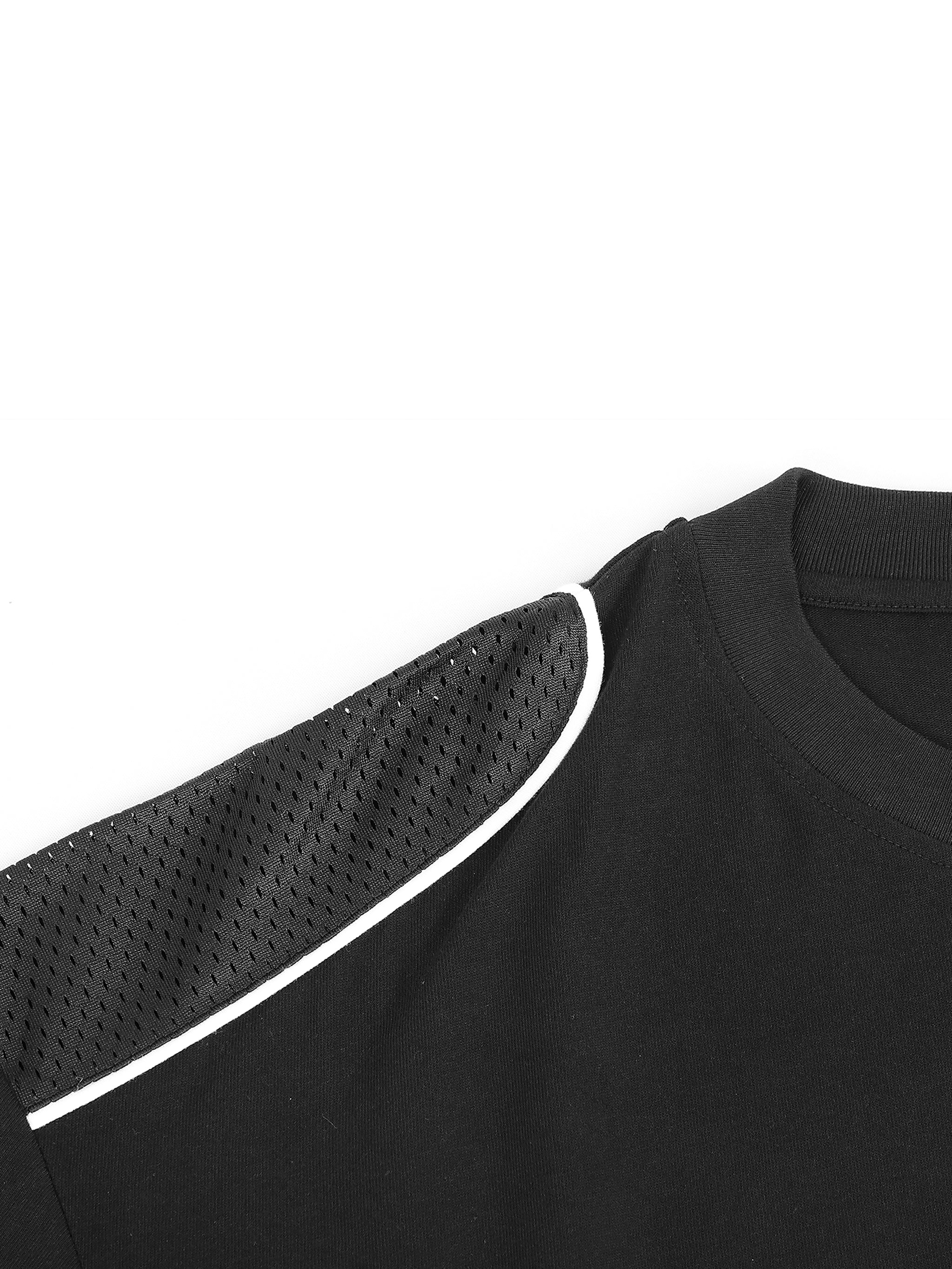 444 Piped Panel Jersey Tee