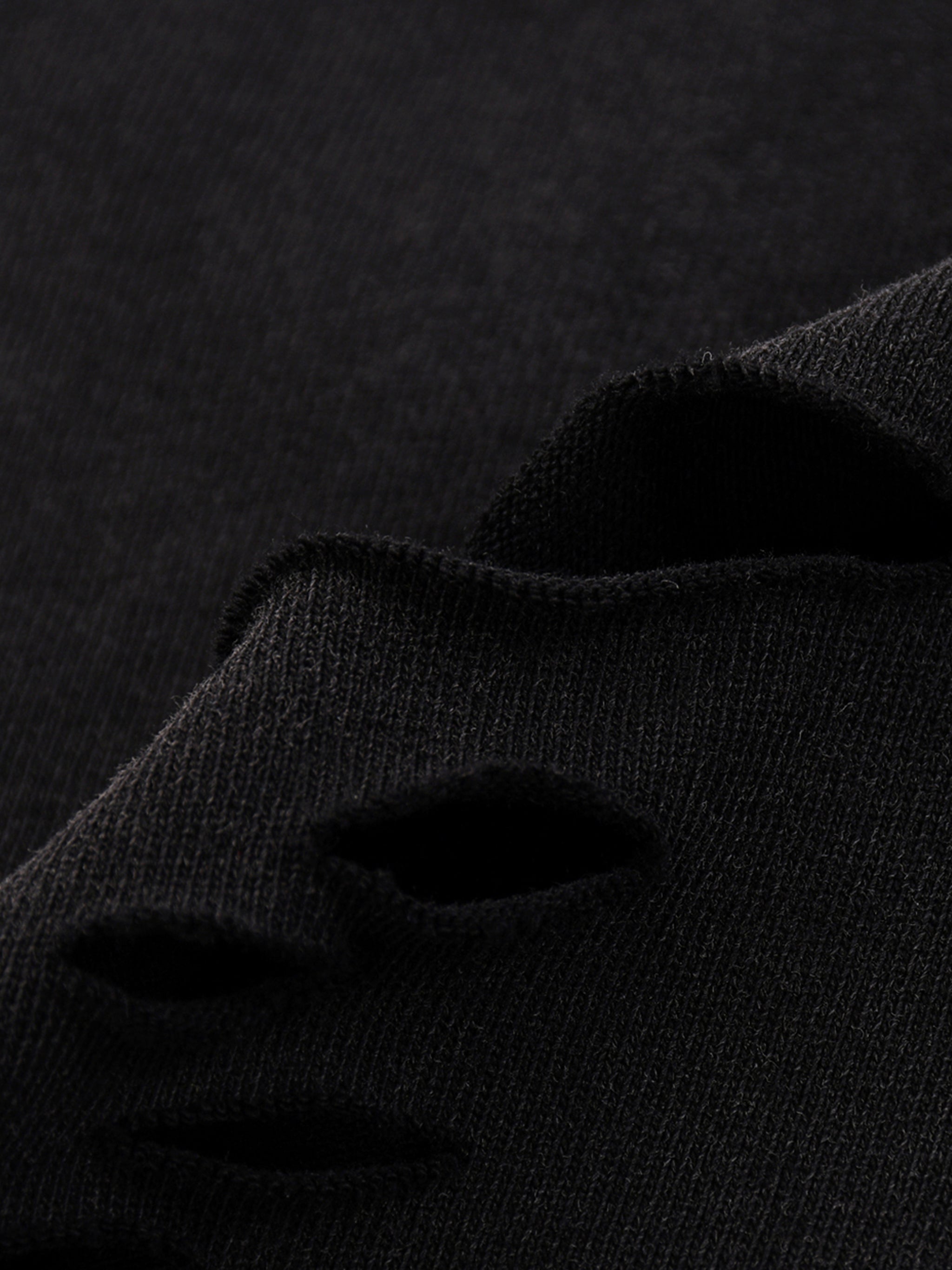 Cherry Washed Raw-Hem Tee