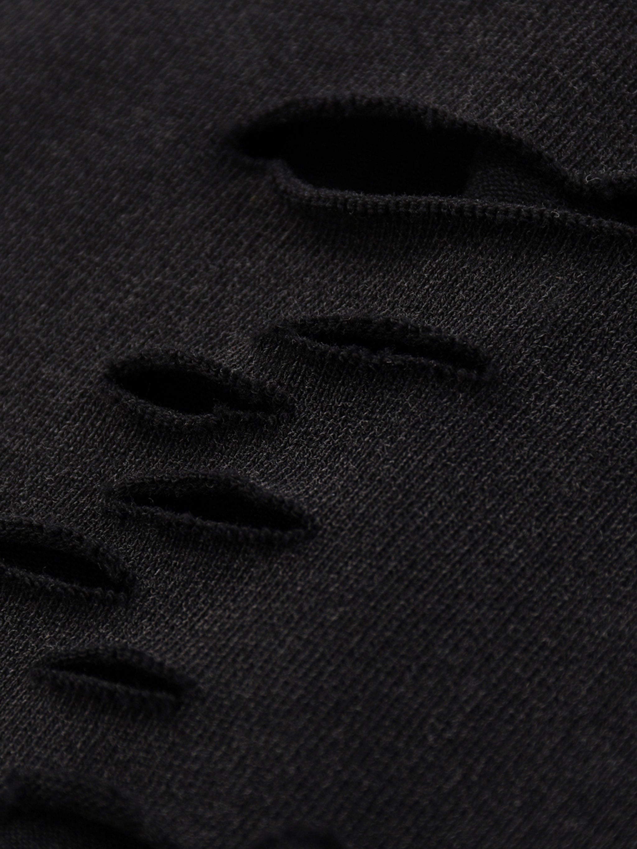 Cherry Washed Raw-Hem Tee