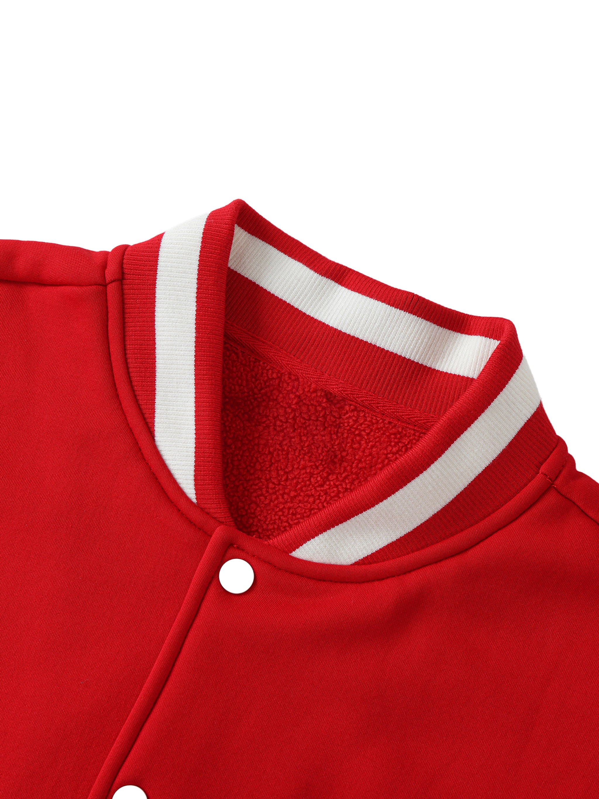 EVERYDAY Two-Tone Fleece Varsity Jacket