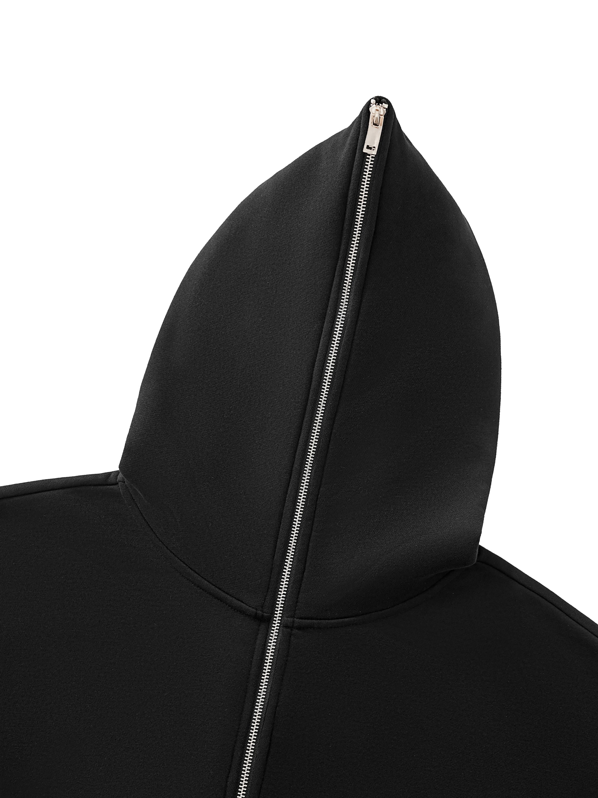 Yin Yang Full-Zip Boxy Hoodie