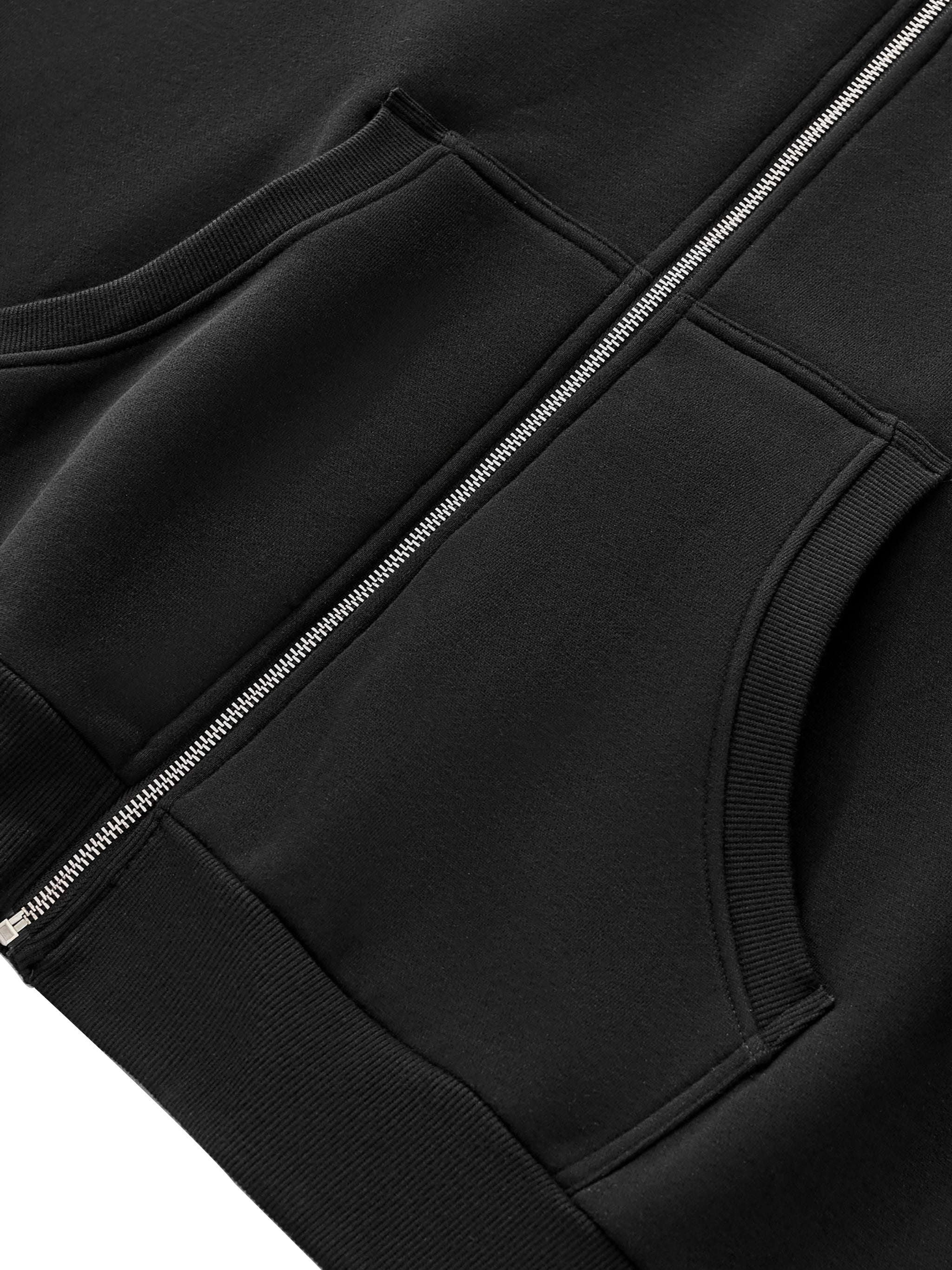 Yin Yang Full-Zip Boxy Hoodie