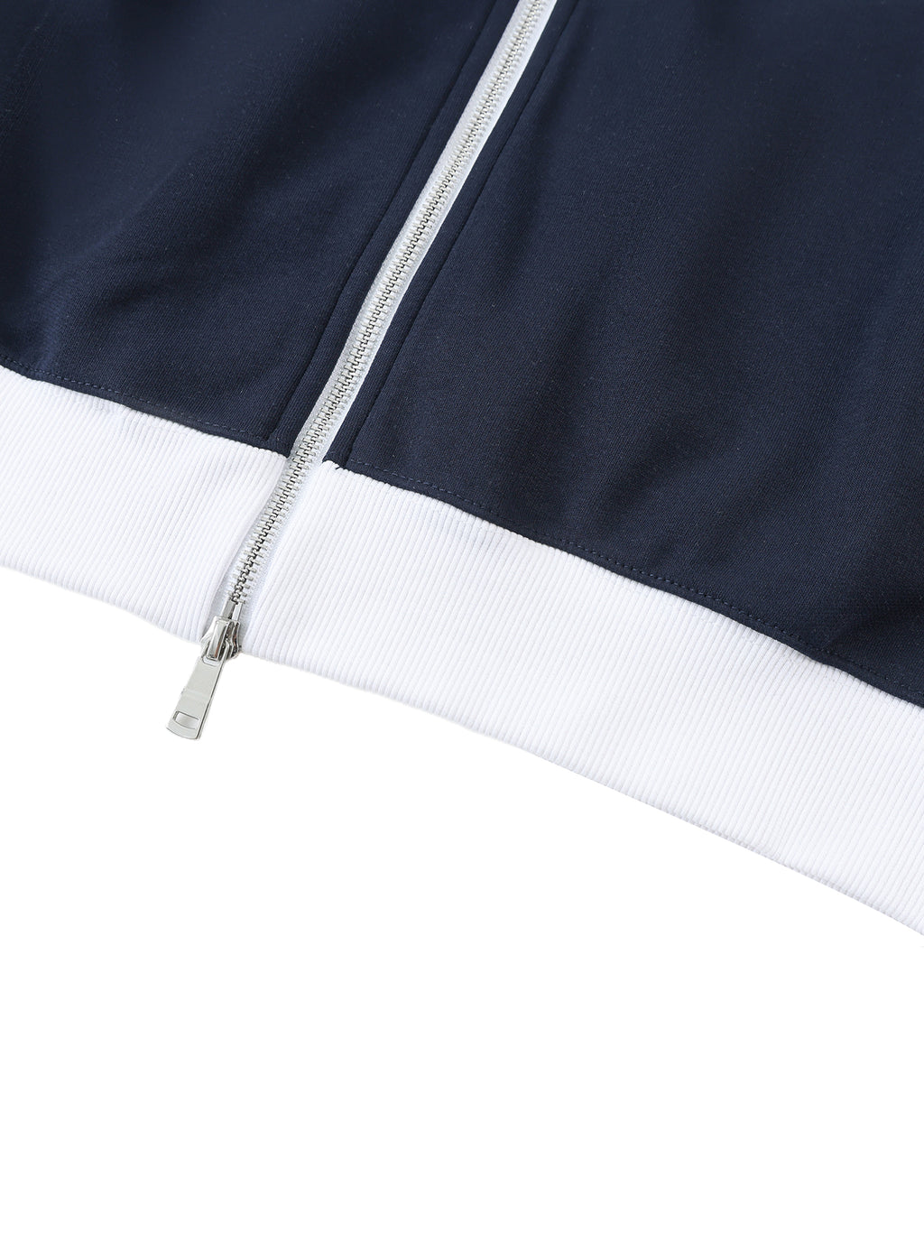 EVERYDAY Contrast Trim Stand Collar Jacket