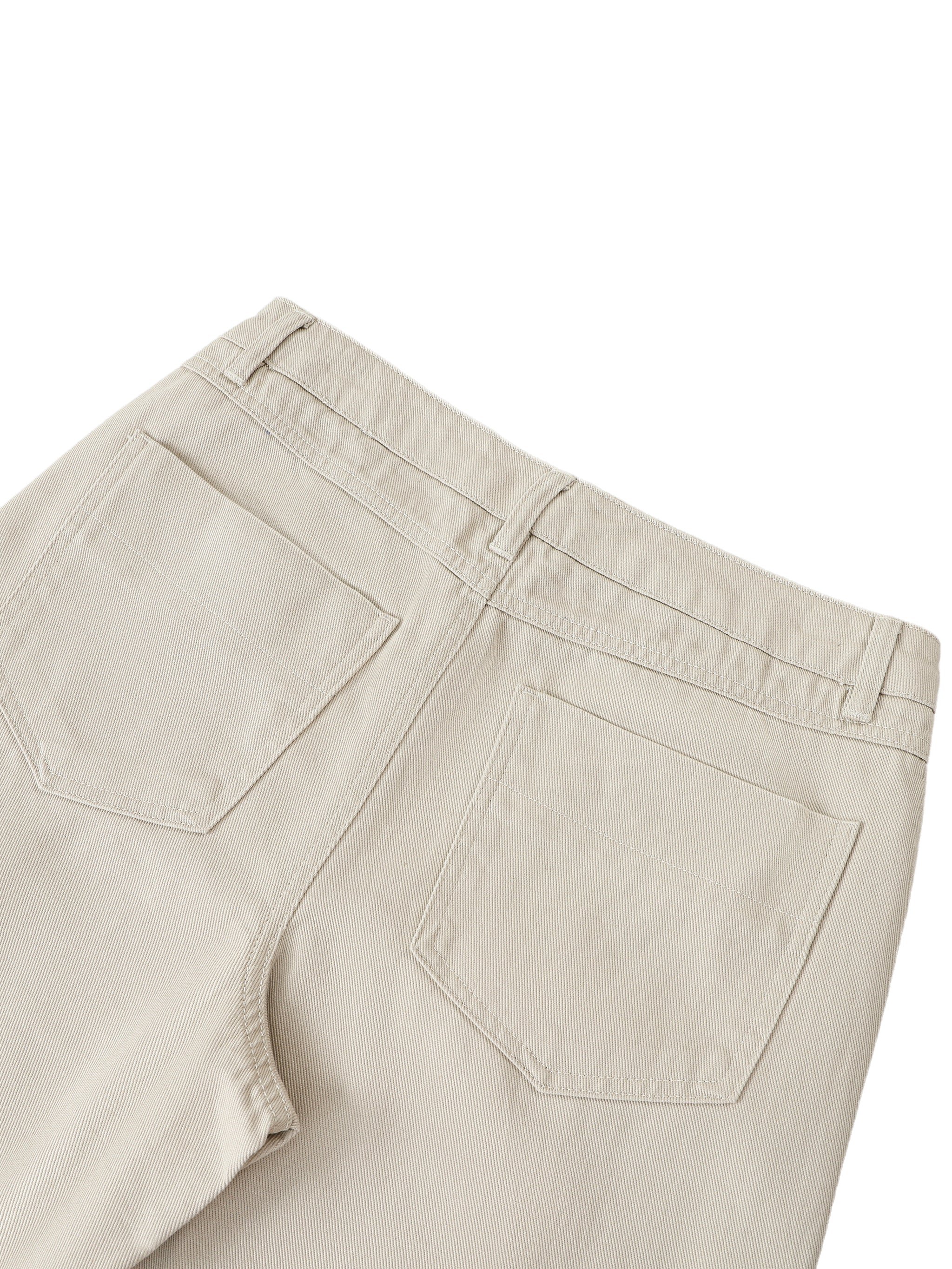 Roses Heavyweight Cotton Straight-Leg Pants