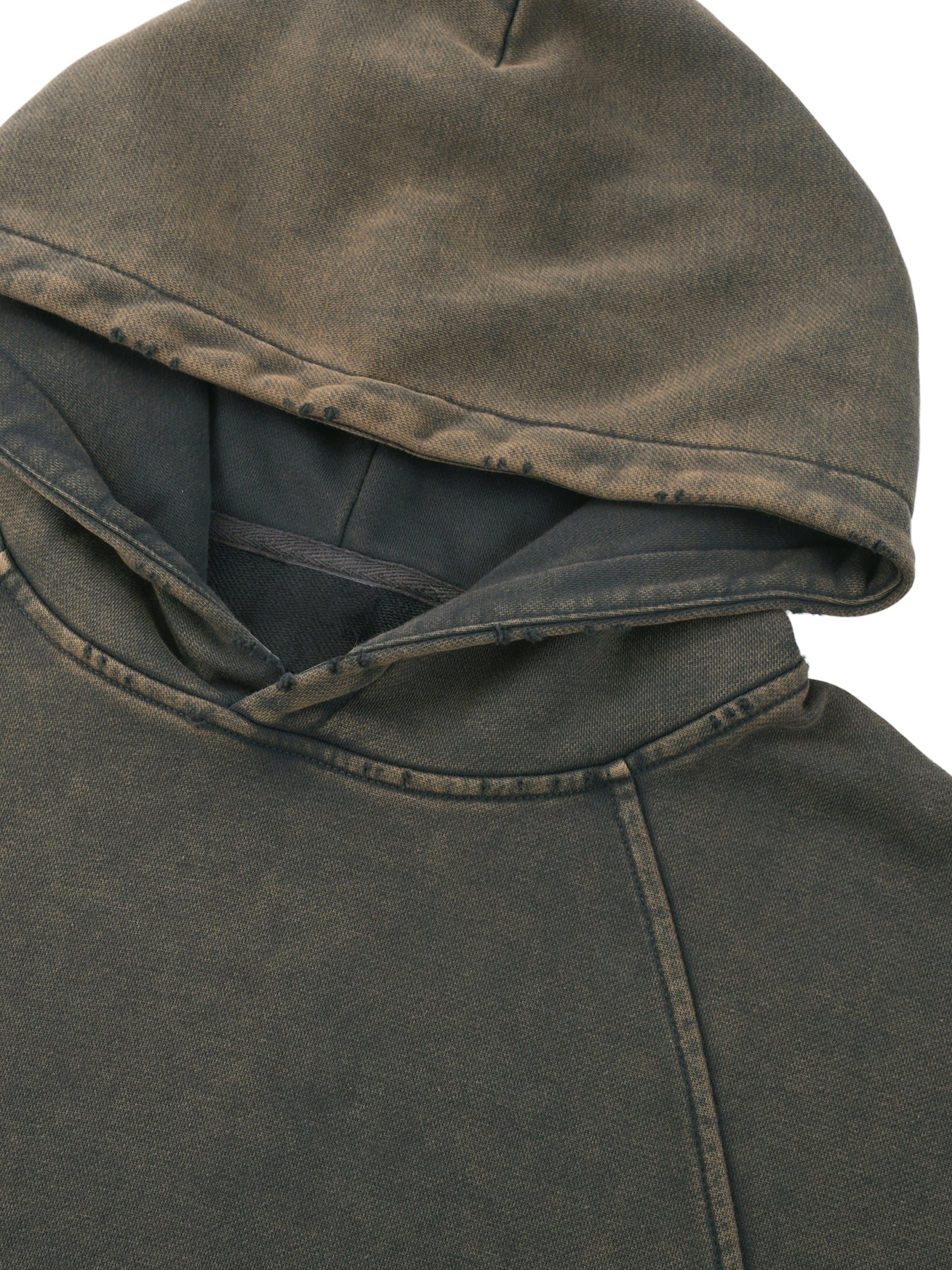 EVERYDAY Vintage Washed Frayed-Hem Hoodie