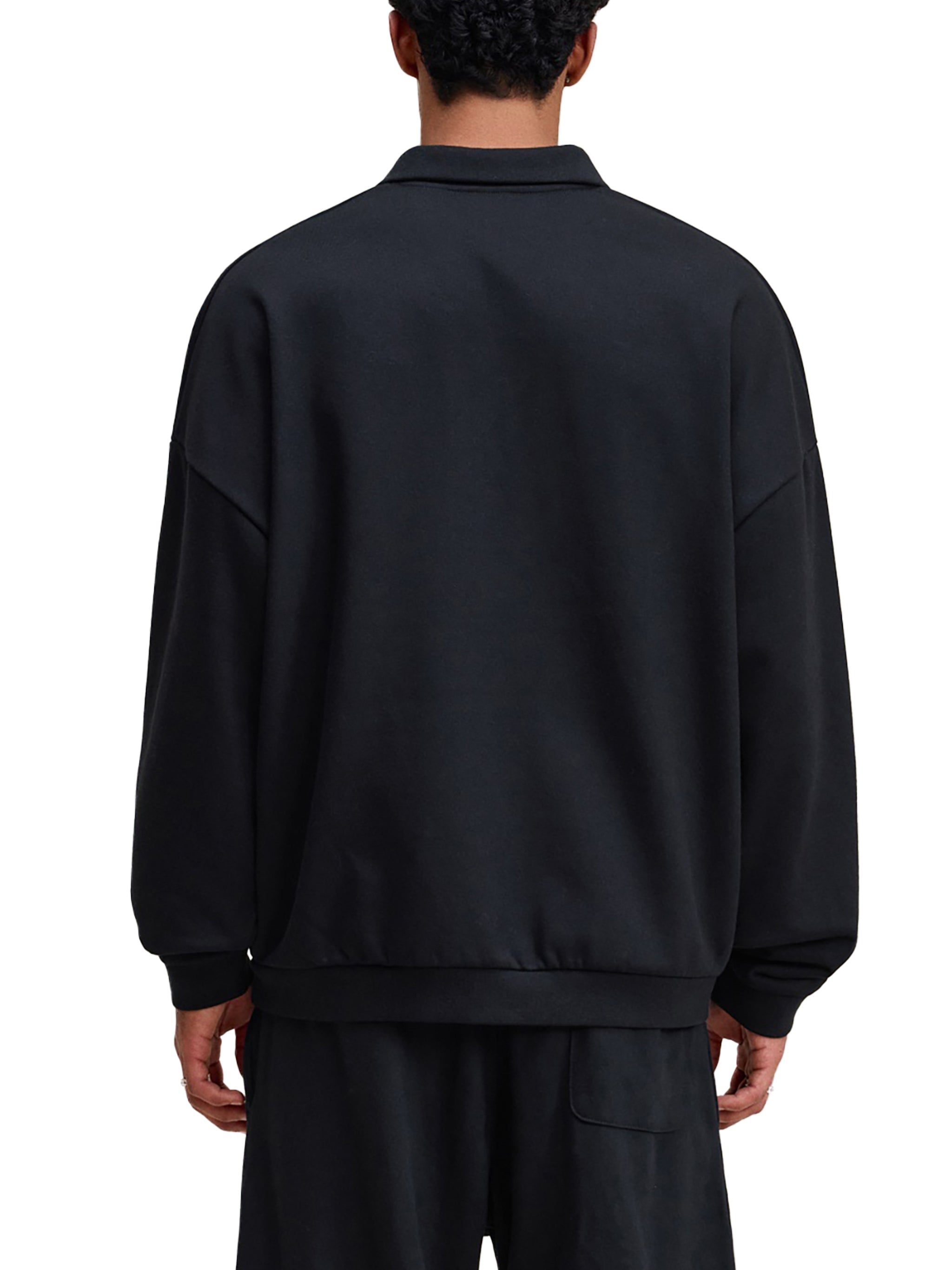 EVERYDAY Heavyweight Fleece Polo Sweatshirt