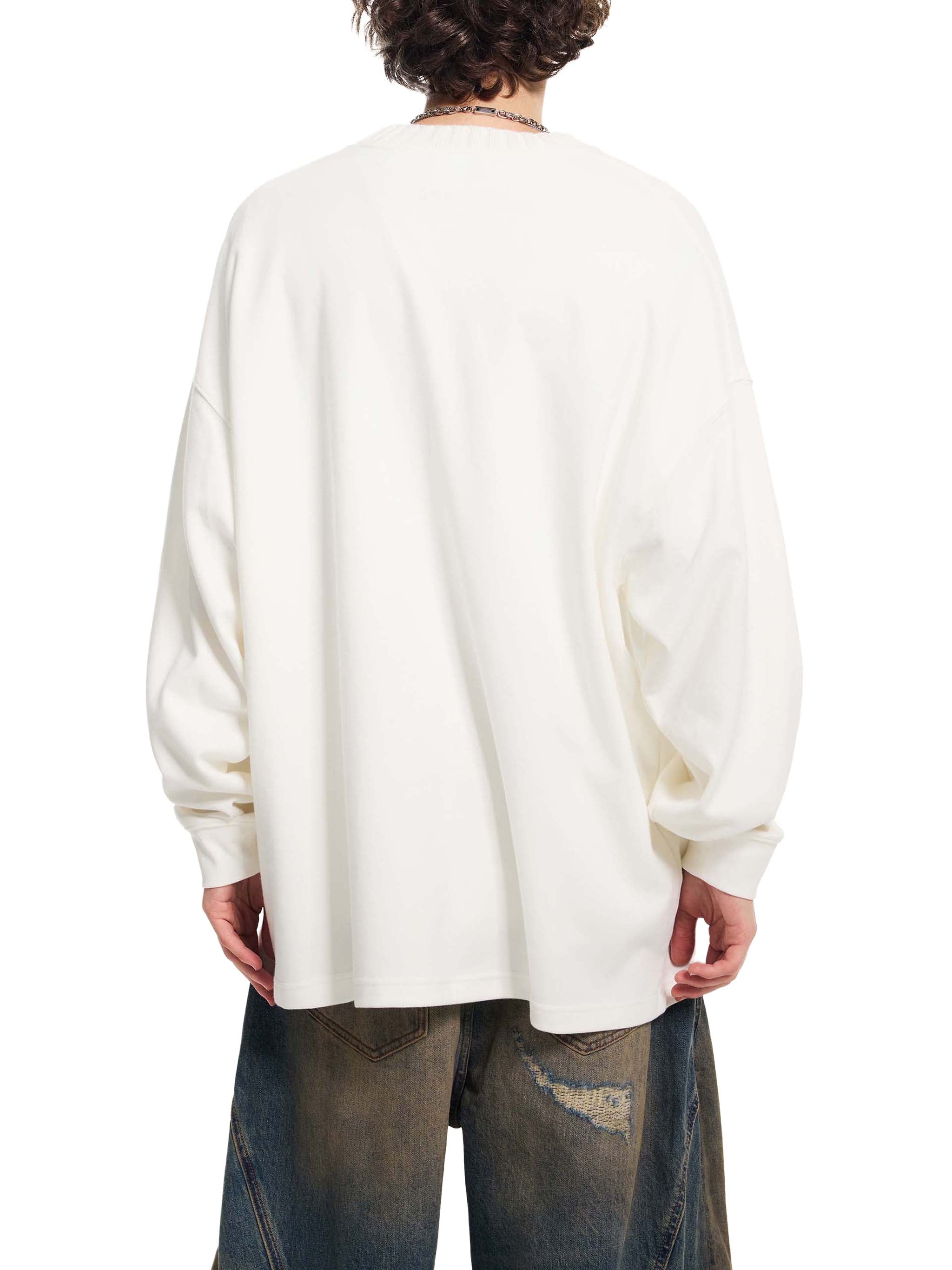EVERYDAY Knitted Round Neck Oversize Sweatshirt