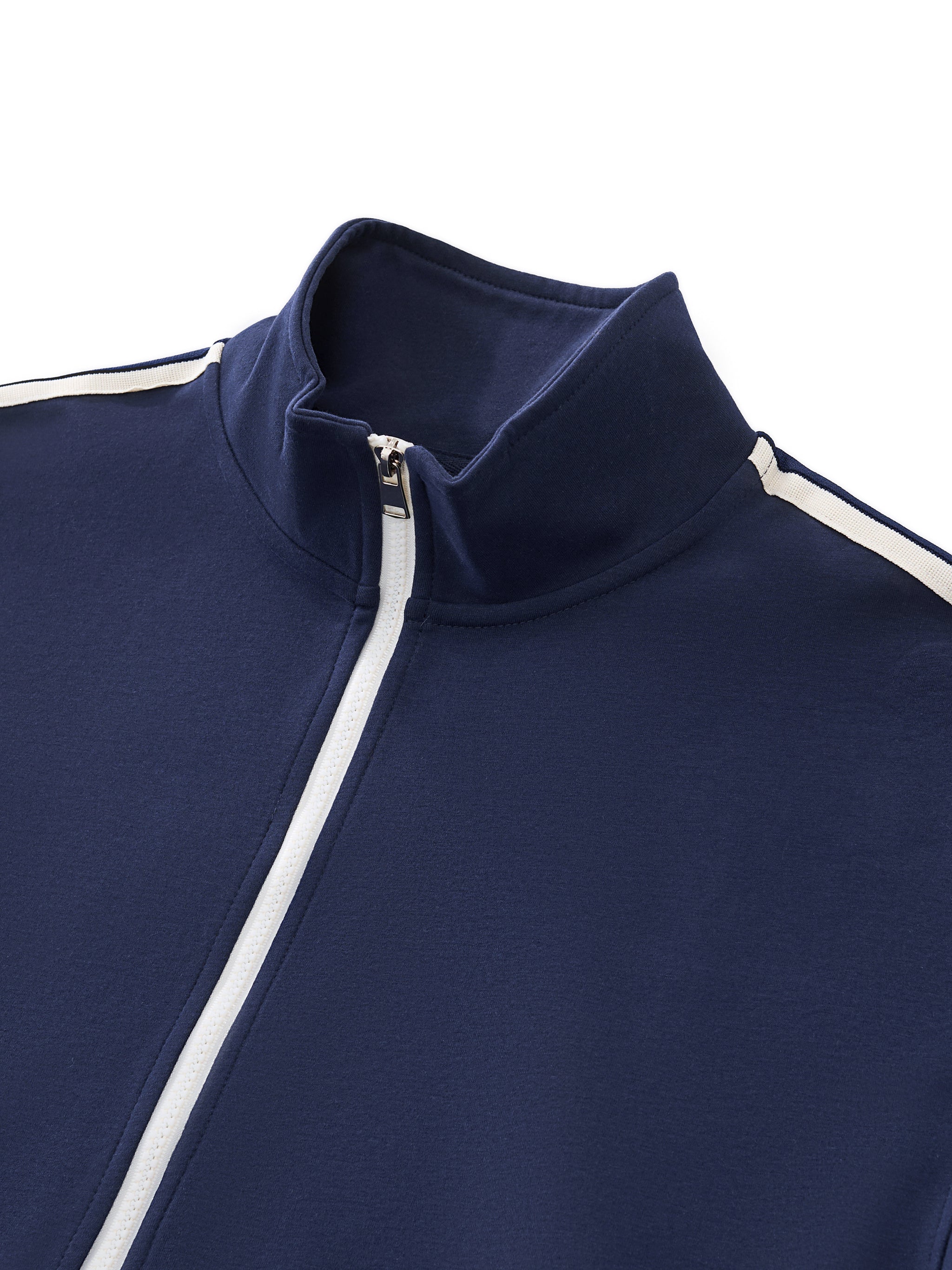 EVERYDAY Contrast Side-Stripe Stand Collar Jacket