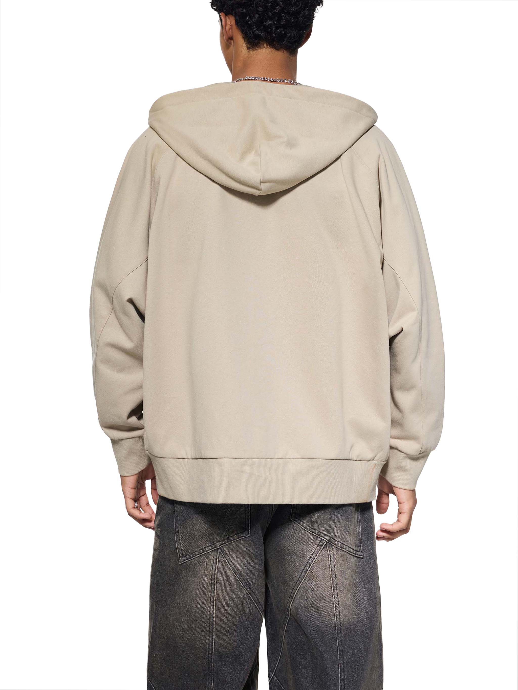 EVERYDAY Dolman Sleeve Zip-Through Fleece  Hoodie