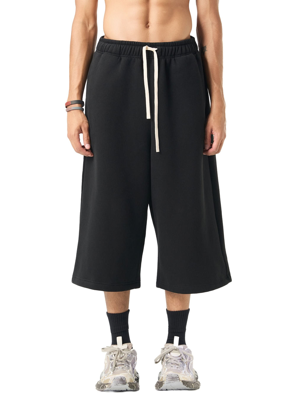 EVERYDAY Relaxed Drawstring 3/4 Sweatpants