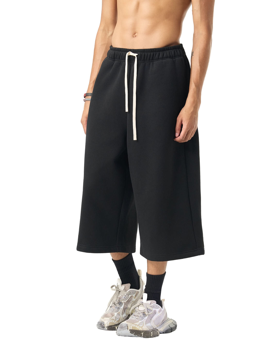EVERYDAY Relaxed Drawstring 3/4 Sweatpants