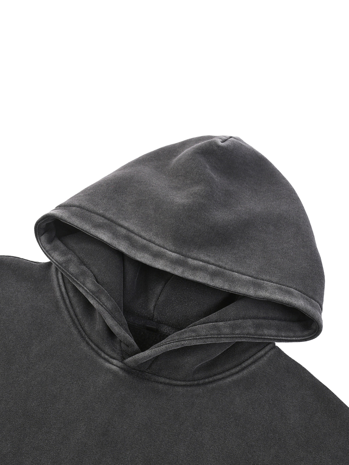 No Regrets Snow Wash Fleece Hoodie