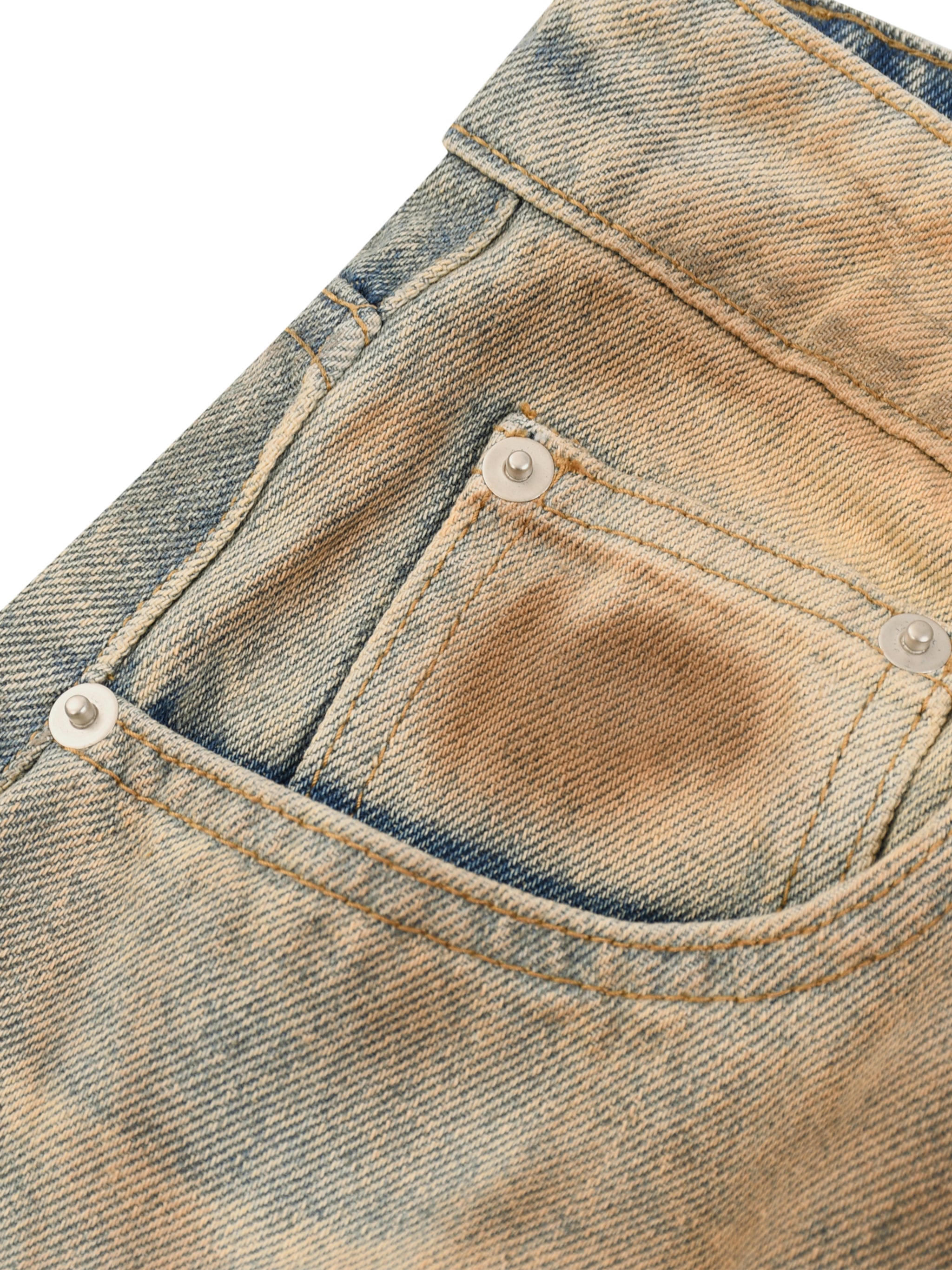 Rose Vintage Dirty Wash Barrel Leg Jeans
