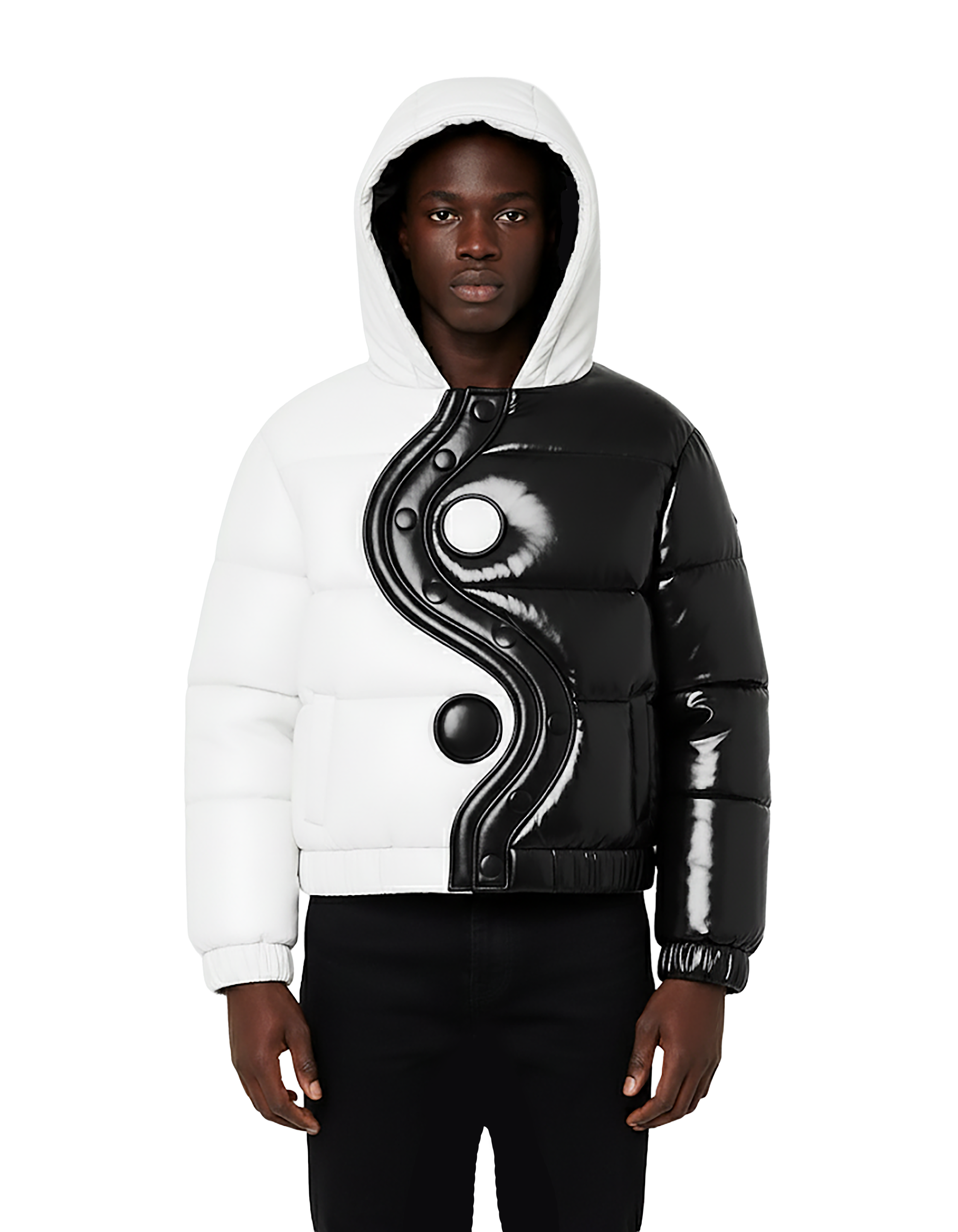 Yin Yang Down Puffer Jacket