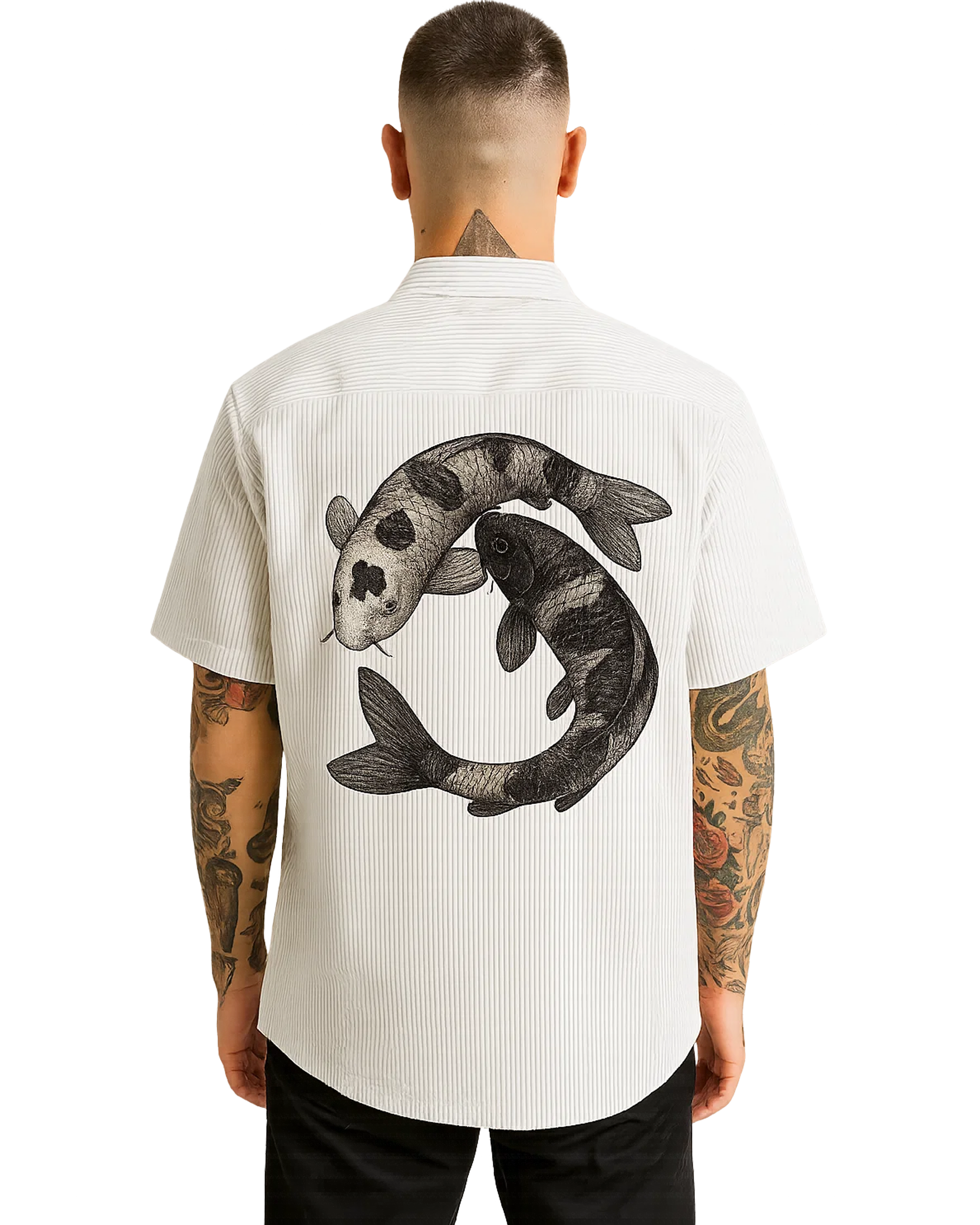 Koi Oversized Collared Shirt