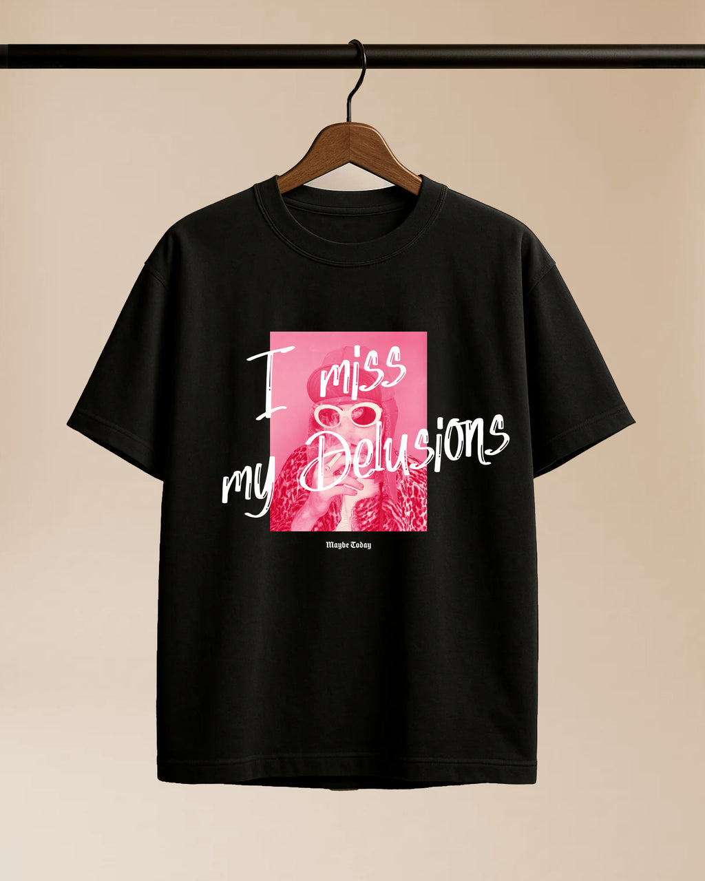 Delusions Enzyme Washed Tee