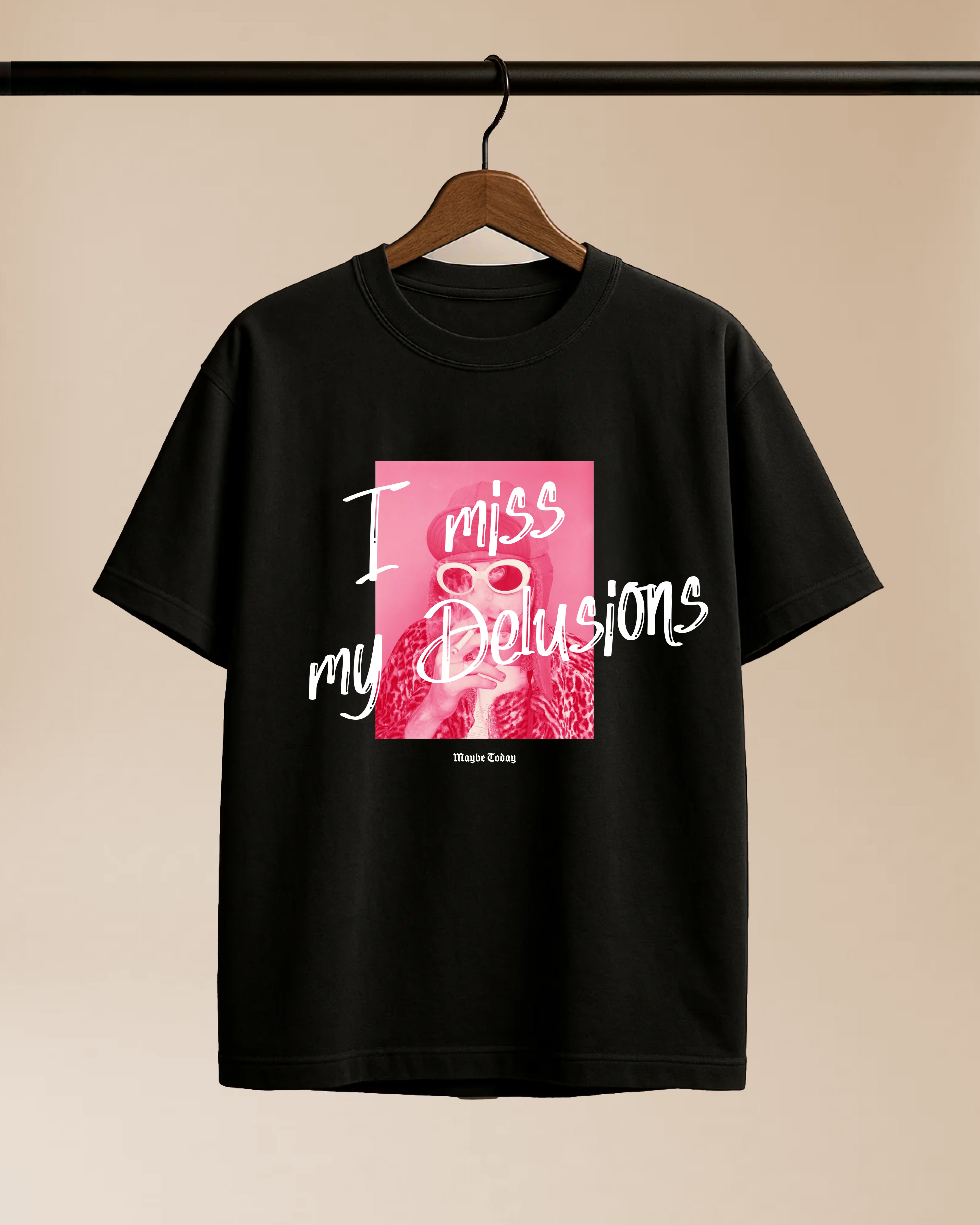 Delusions Enzyme Washed Tee