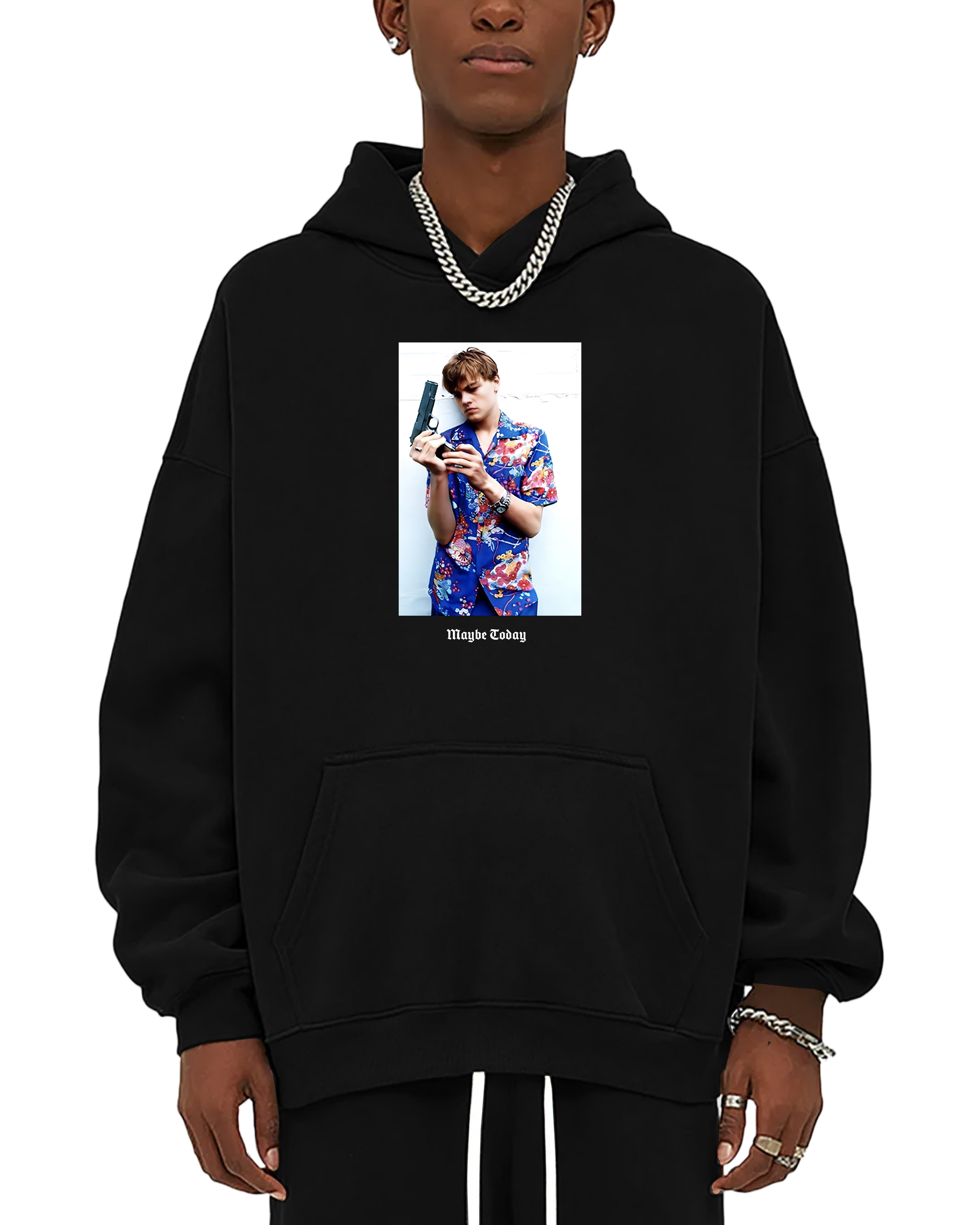 Leo Oversized Fleece Hoodie