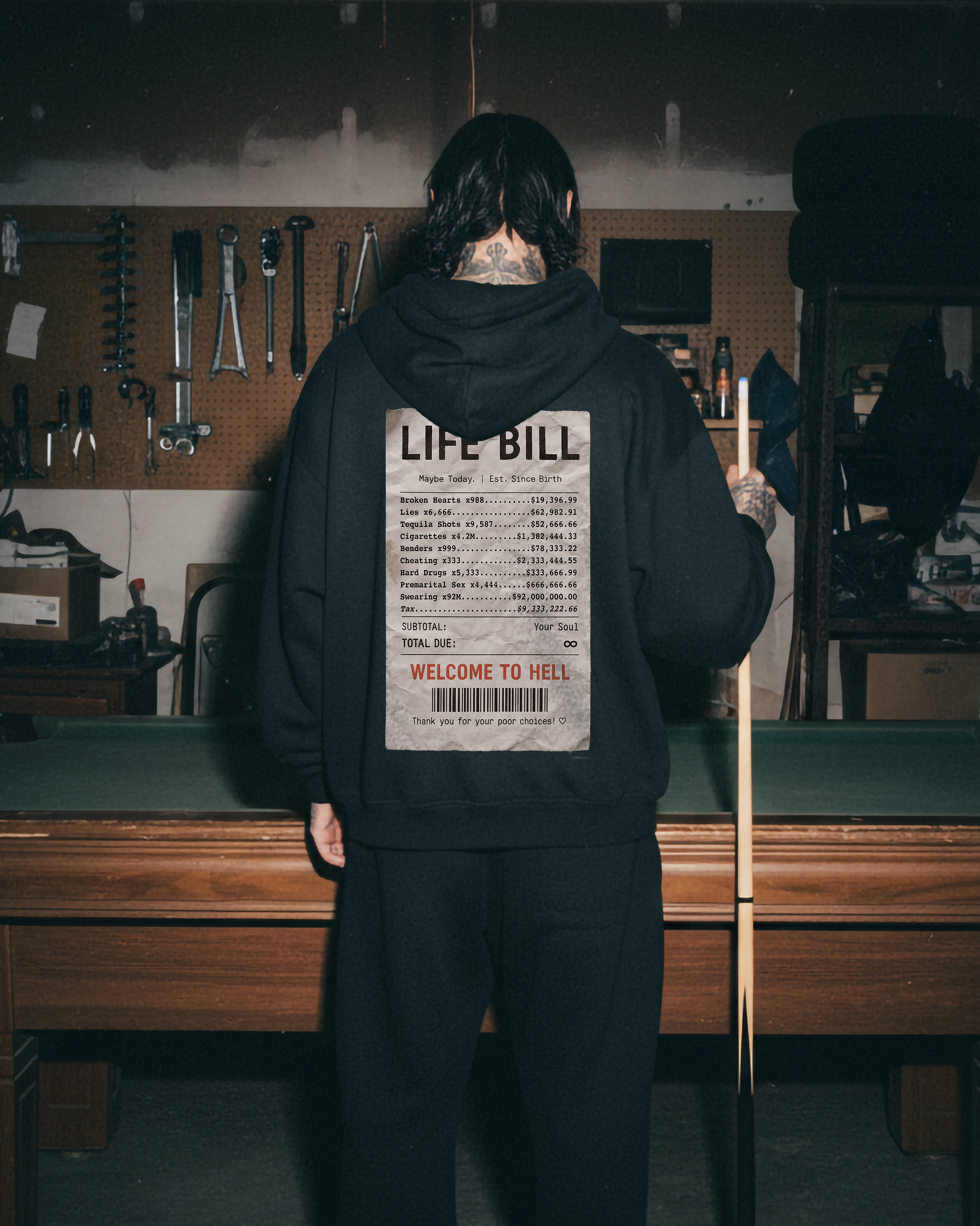 Life Bill Hoodie