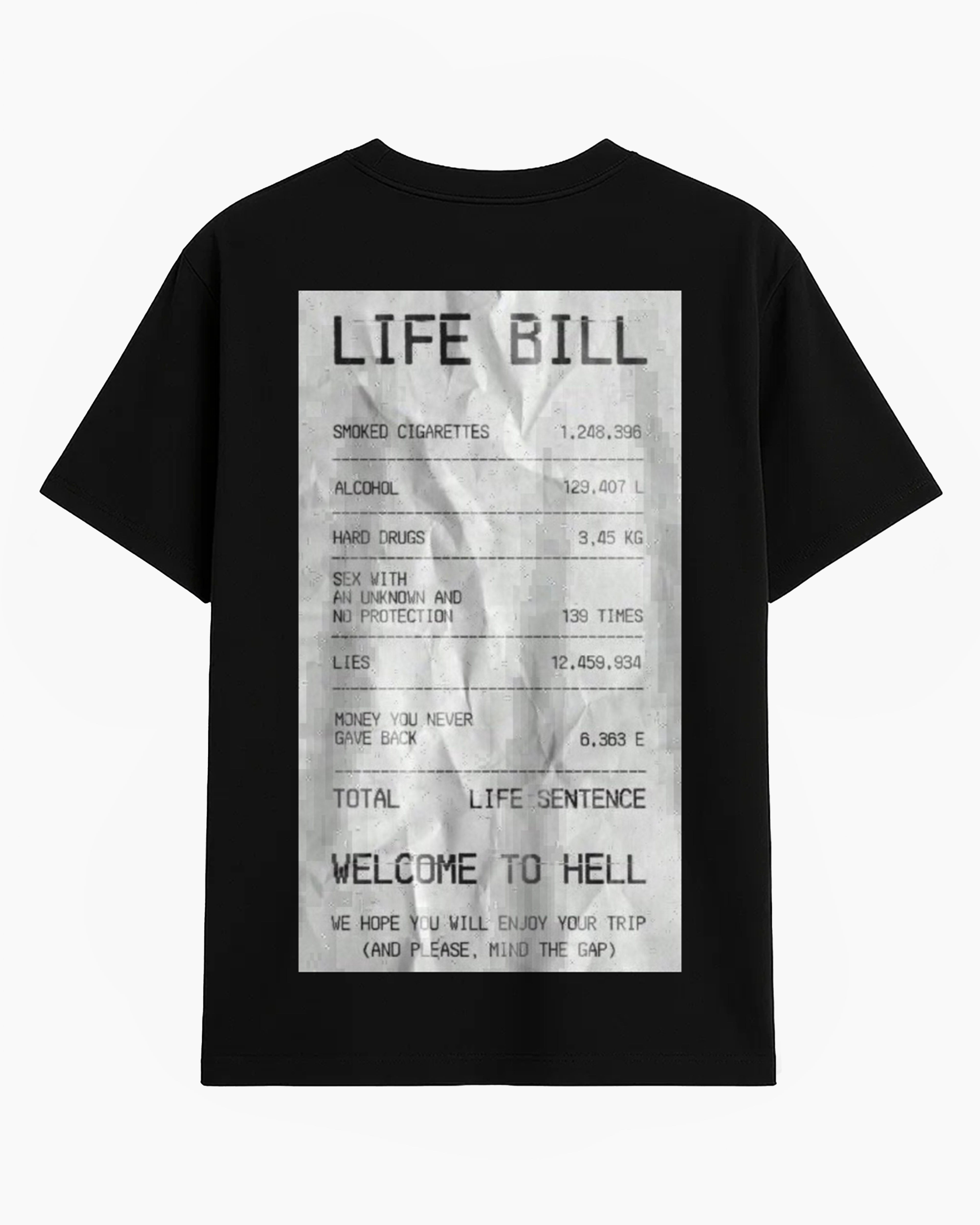 Life Bill Tee  (3 Color ways)
