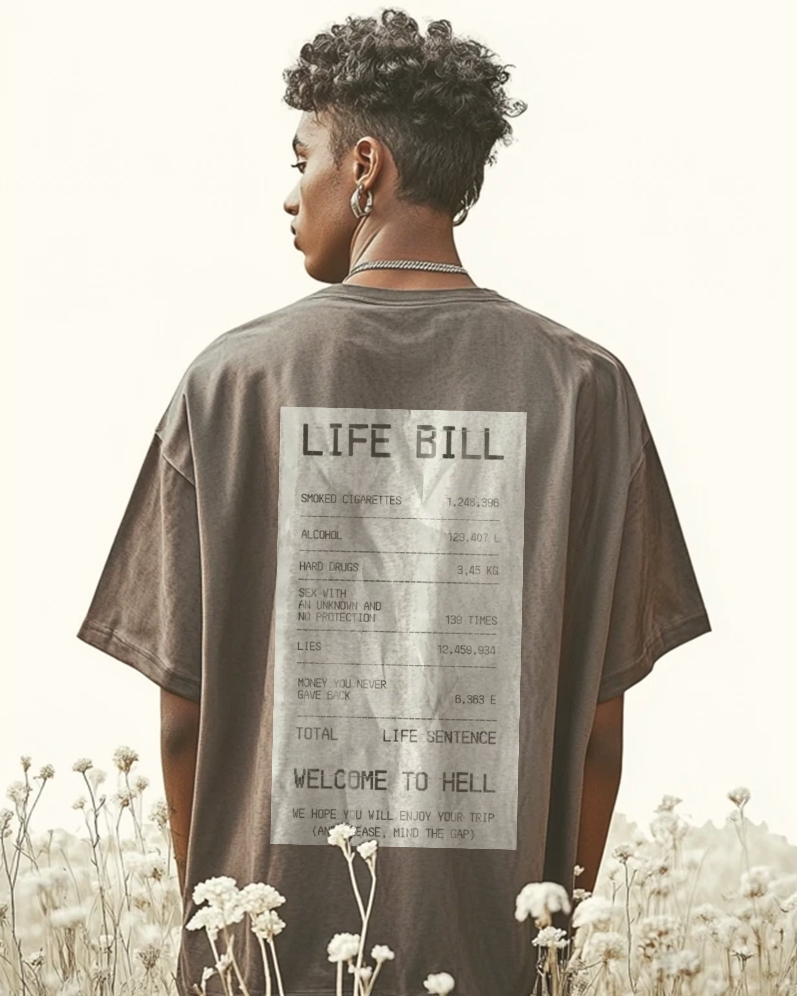 Life Bill Washed Tee