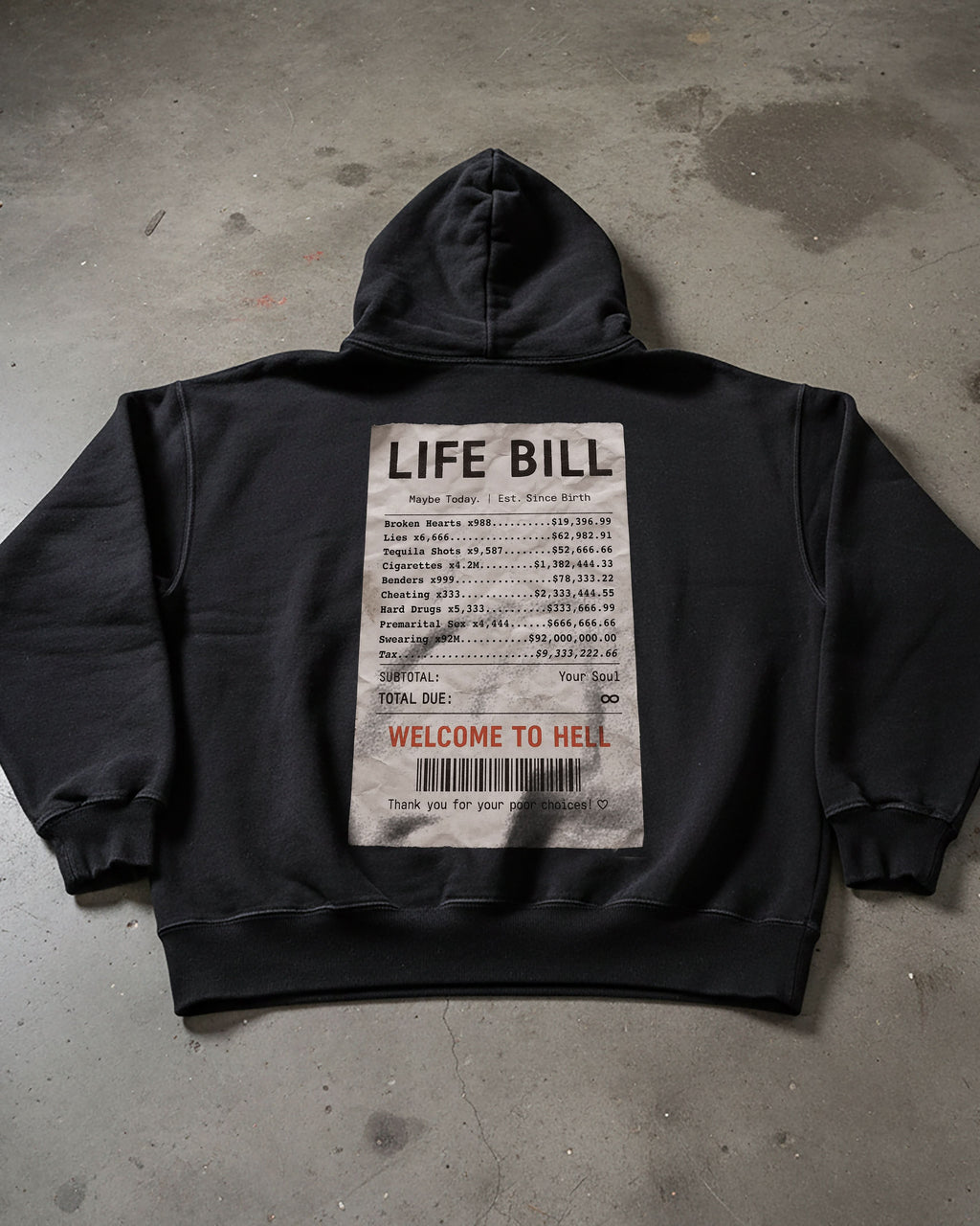 Life Bill Hoodie