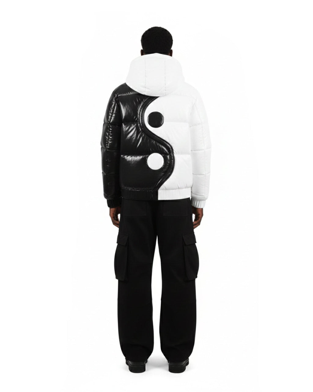 Yin Yang Down Puffer Jacket