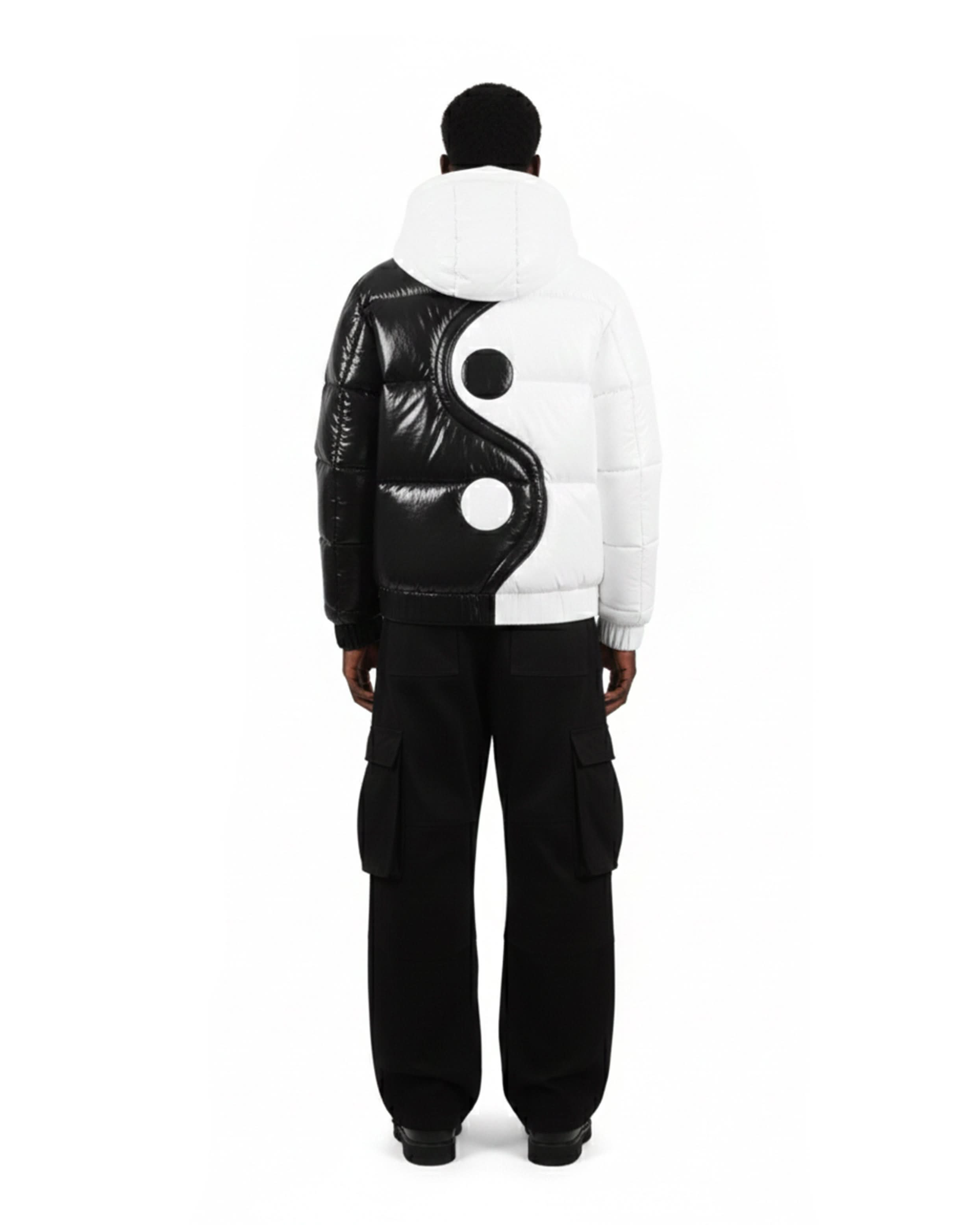 Yin Yang Down Puffer Jacket