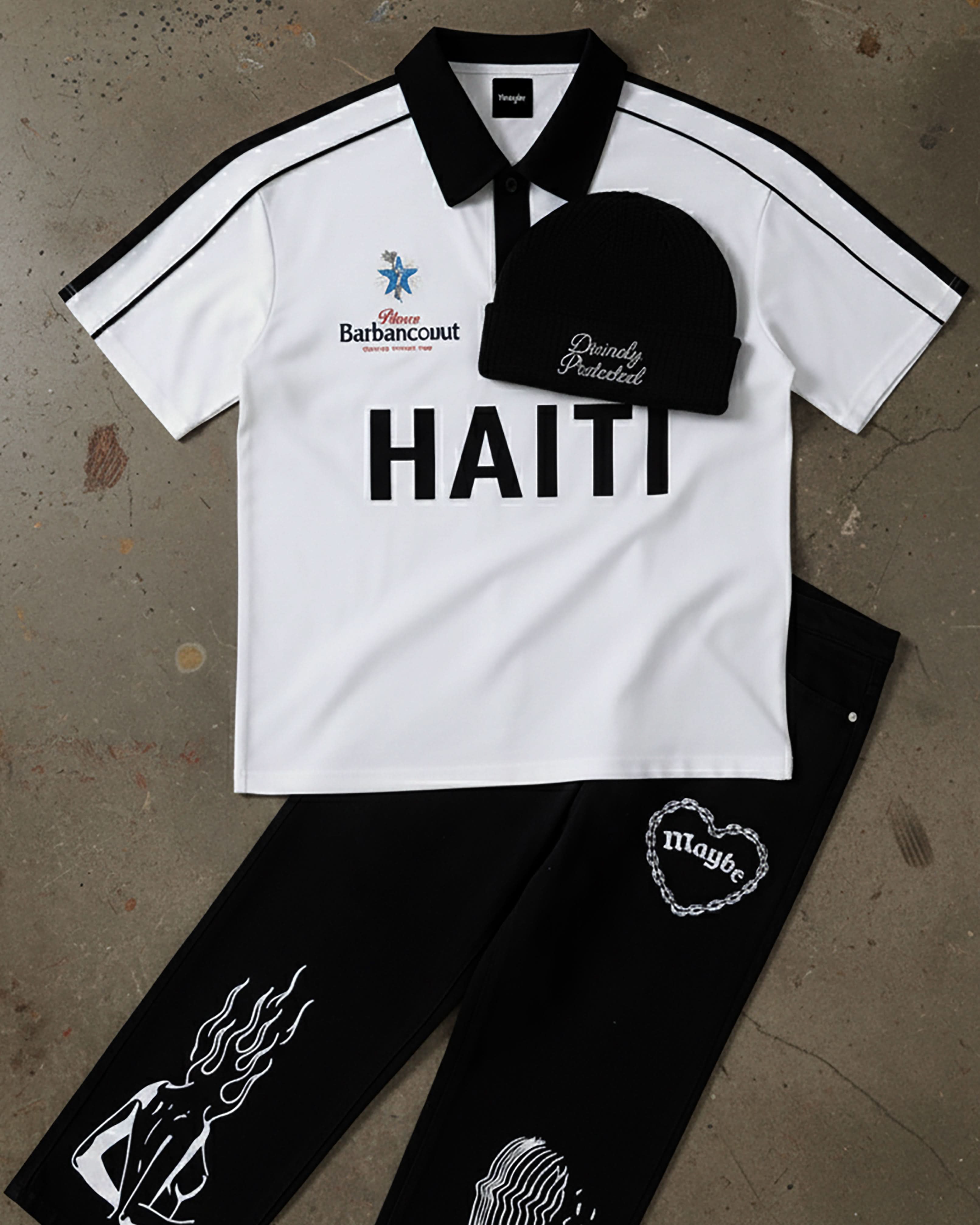 HAITI Short-Sleeve Polo Jersey