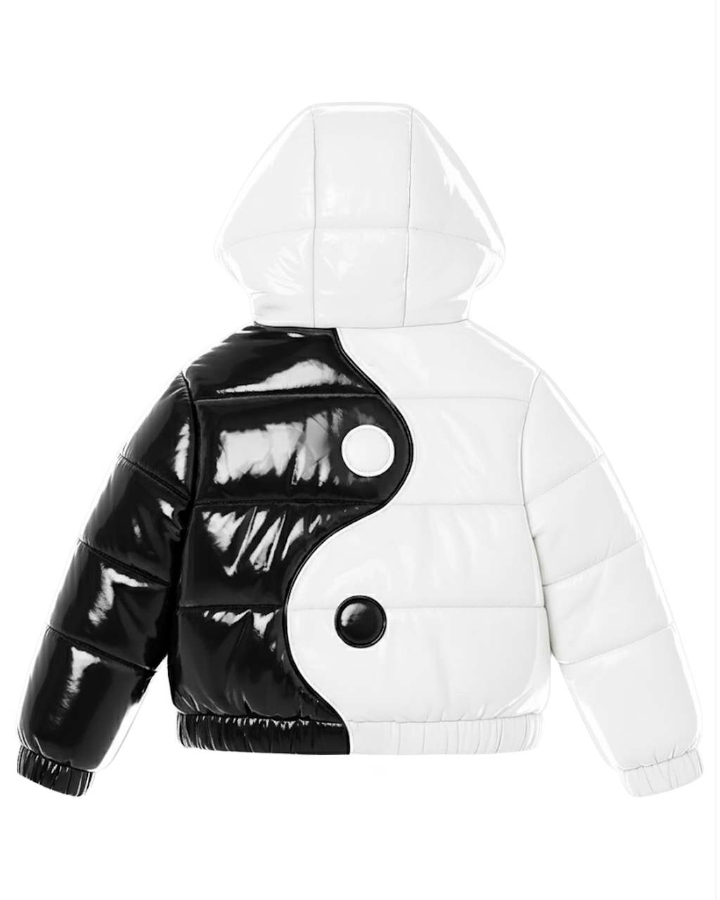 Yin Yang Down Puffer Jacket