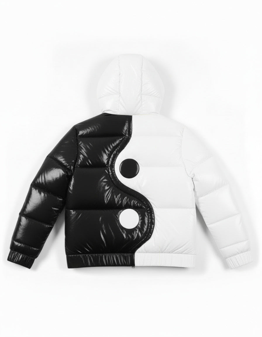 Yin Yang Down Puffer Jacket
