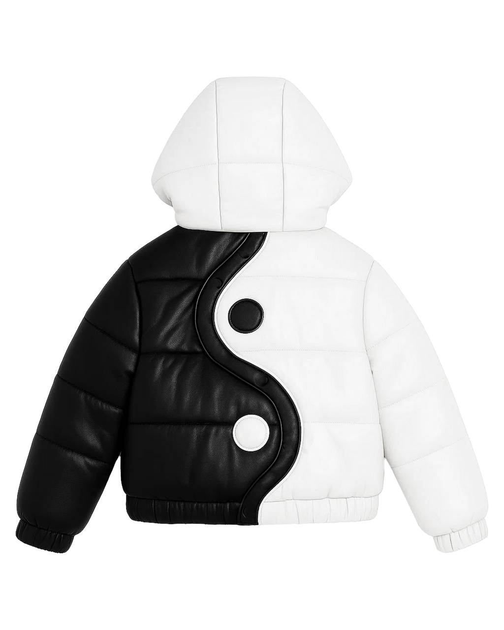 Yin Yang Down Puffer Jacket