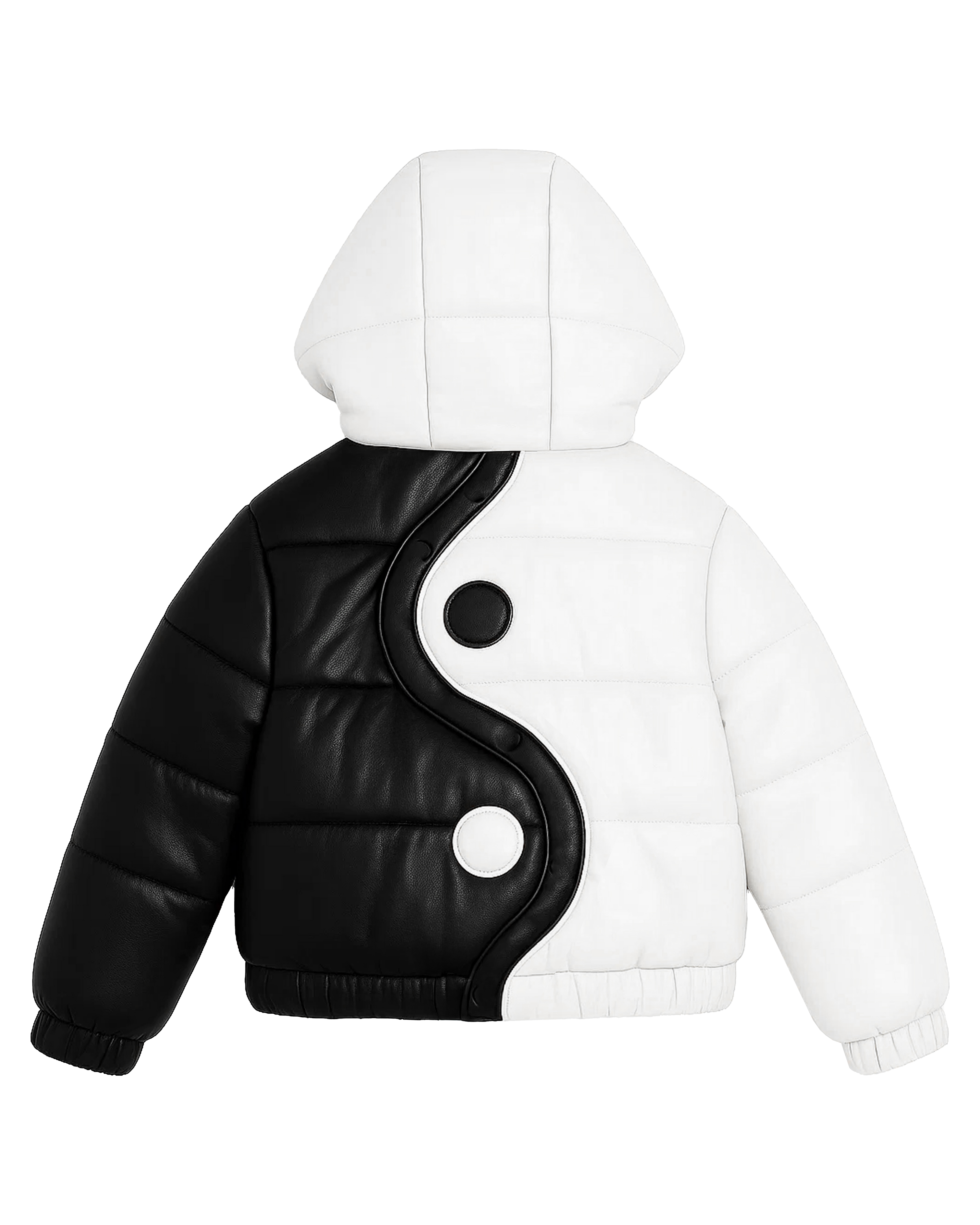 Yin Yang Down Puffer Jacket