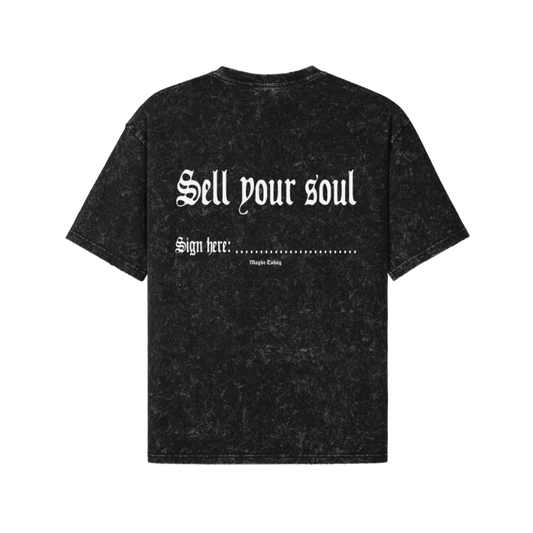 Sell Your Soul Distressed Tee