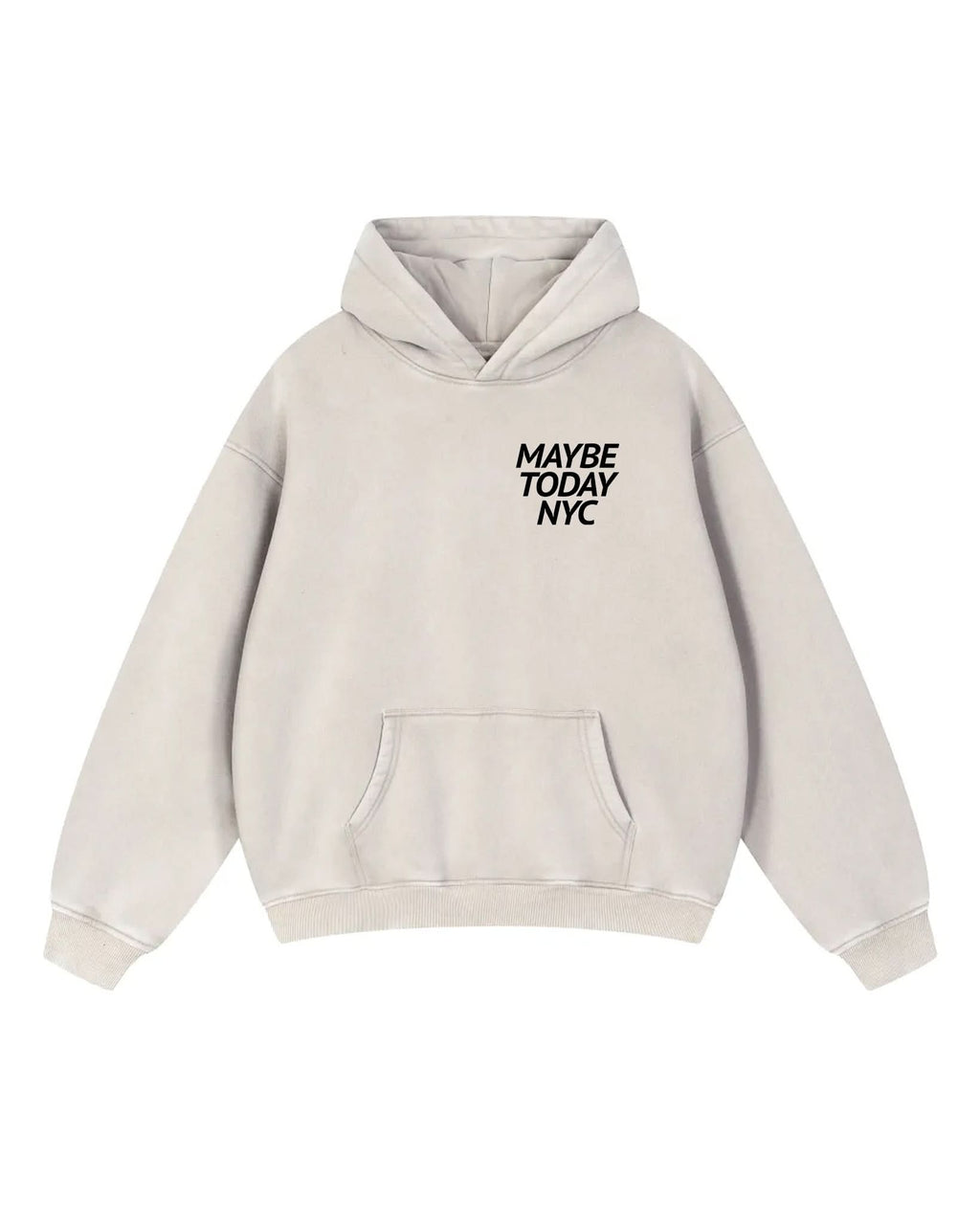 Throwback Logo Snow Washed Hoodie in Apricot