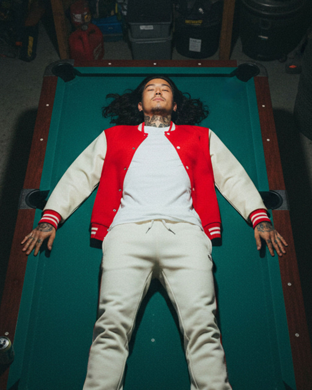 EVERYDAY Two-Tone Fleece Varsity Jacket