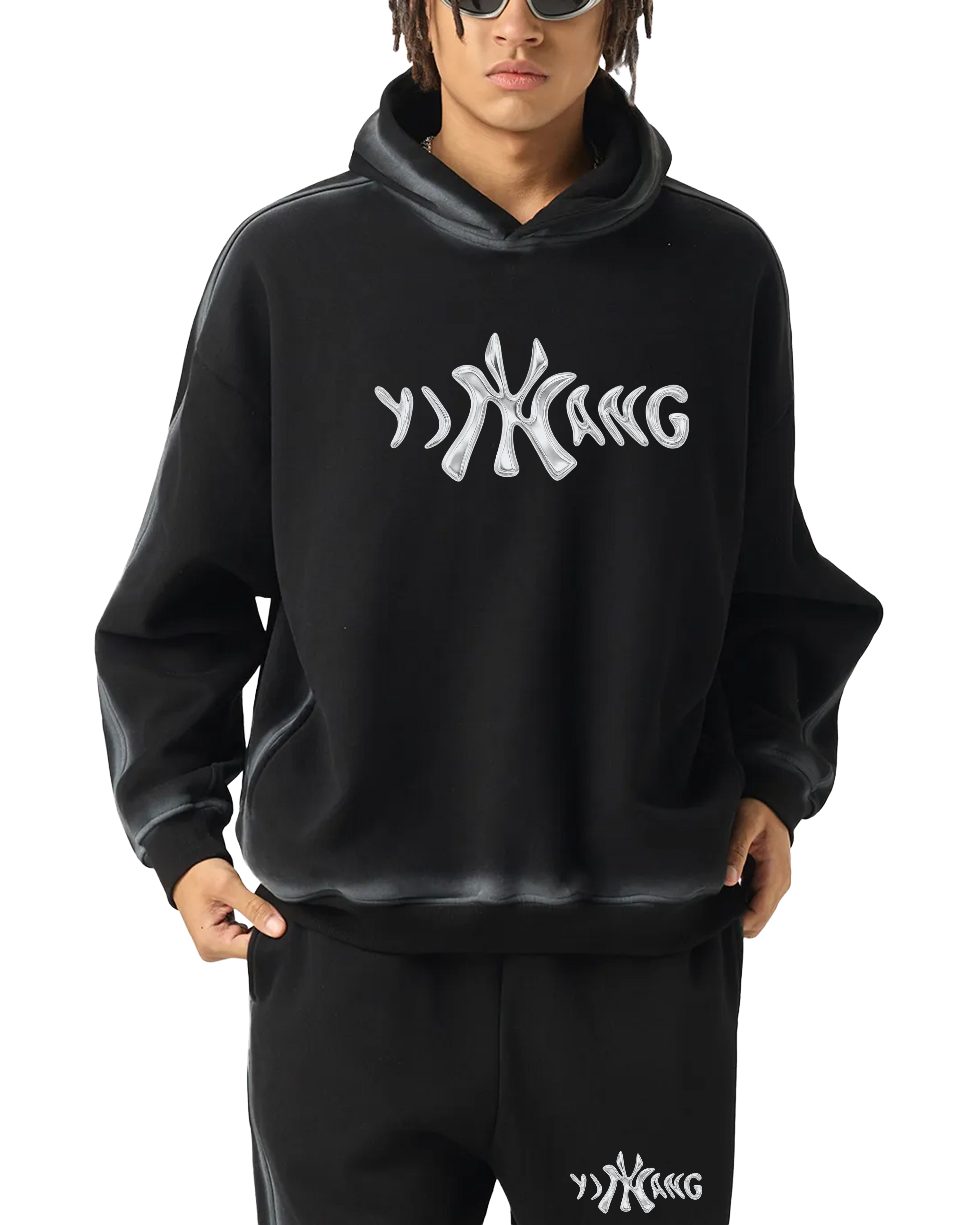 yiNYang Sunfaded Edge Fleece Hoodie