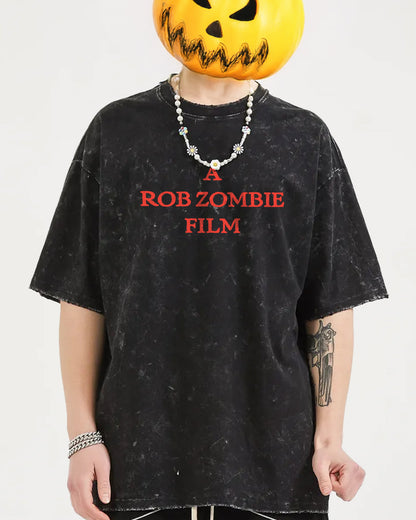 Rob Zombie Acid Wash Tee