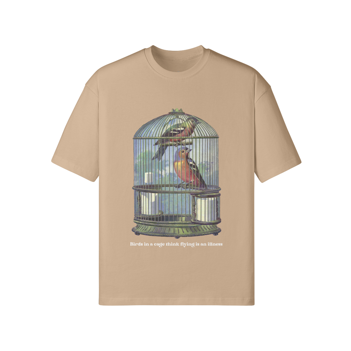 Birdcage Loose T-shirt