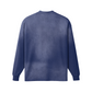 Rose Oversized Sun Faded Long Sleeve Top