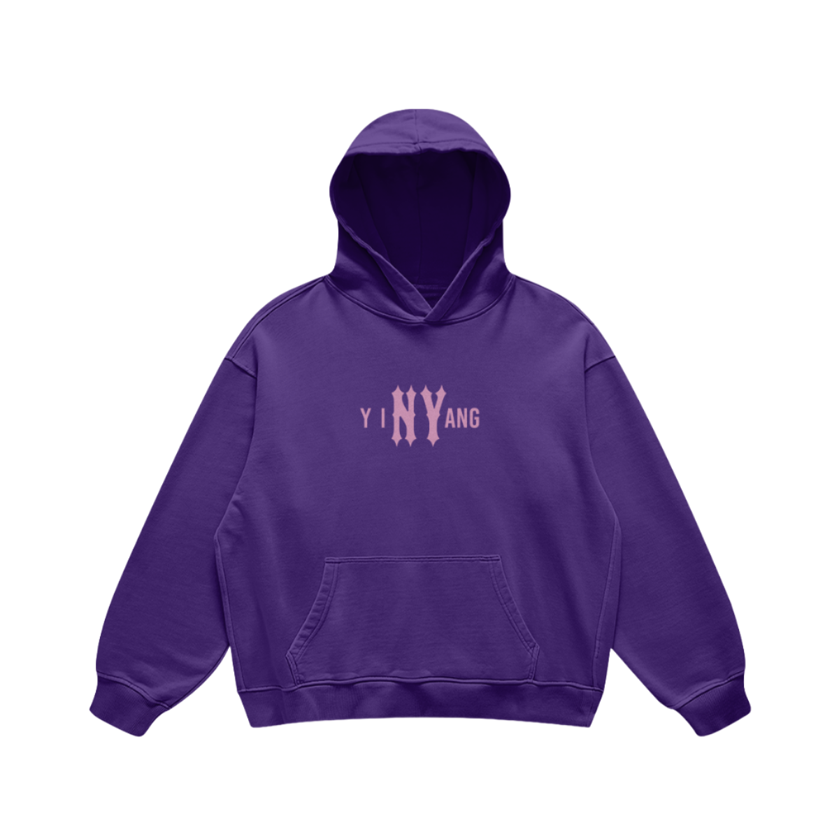 yiNYang Hoodie in Purple